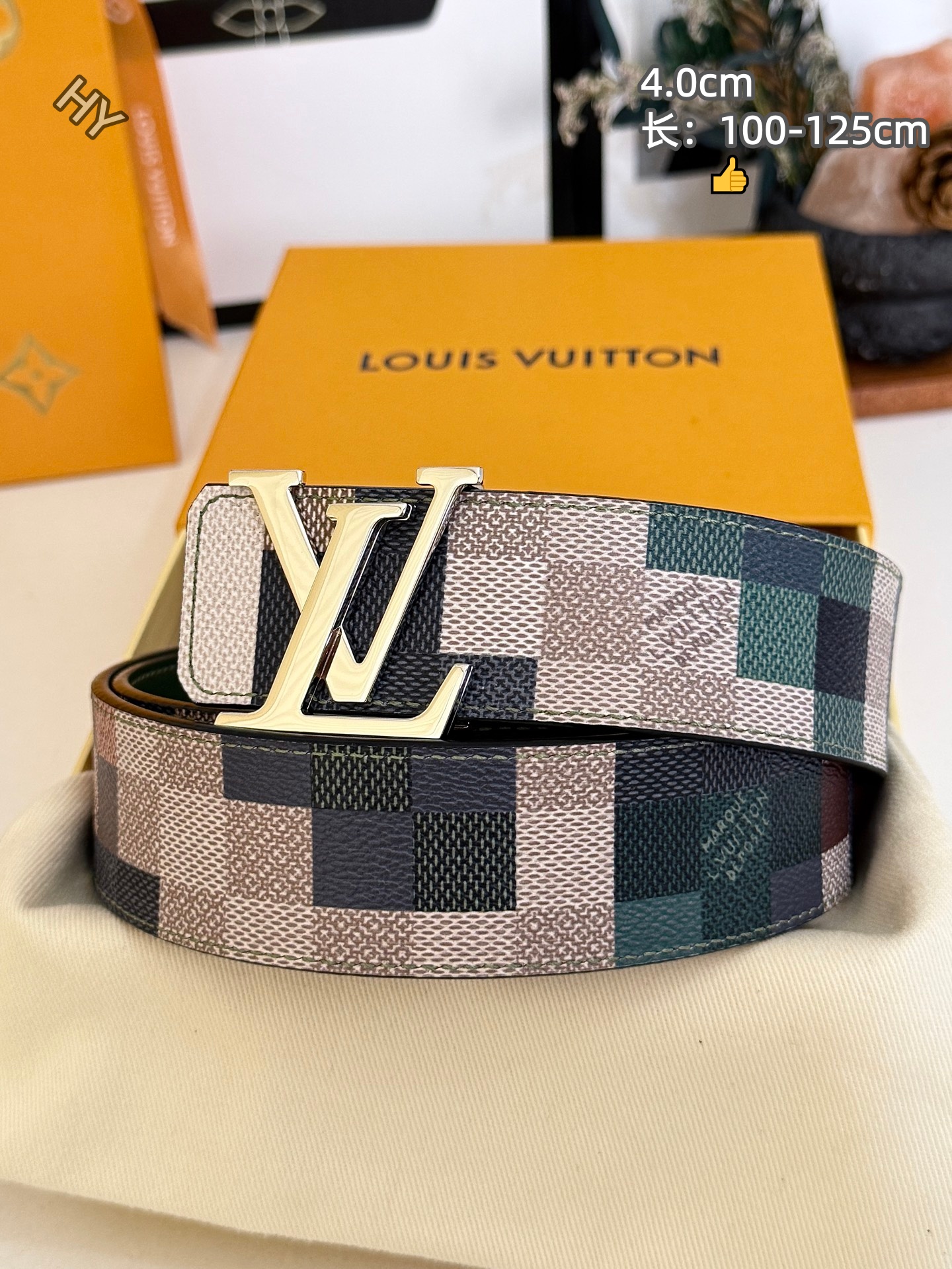 Cheap Louis Vuitton AAA Belts in 221010, $60 USD- [IB221010] - Replica Louis Vuitton AAA Belts