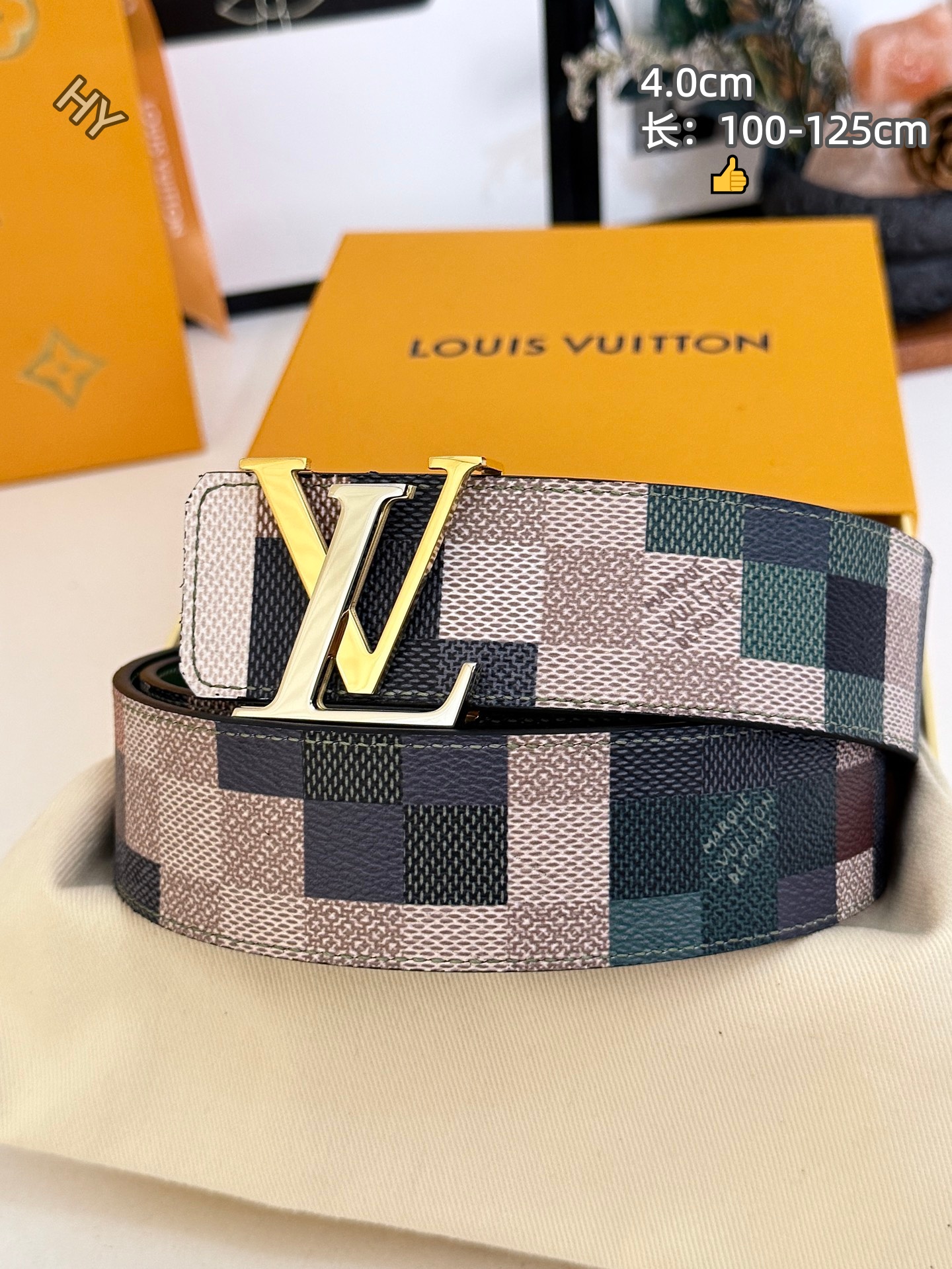 Cheap Louis Vuitton AAA Belts in 221011, $60 USD- [IB221011] - Replica Louis Vuitton AAA Belts