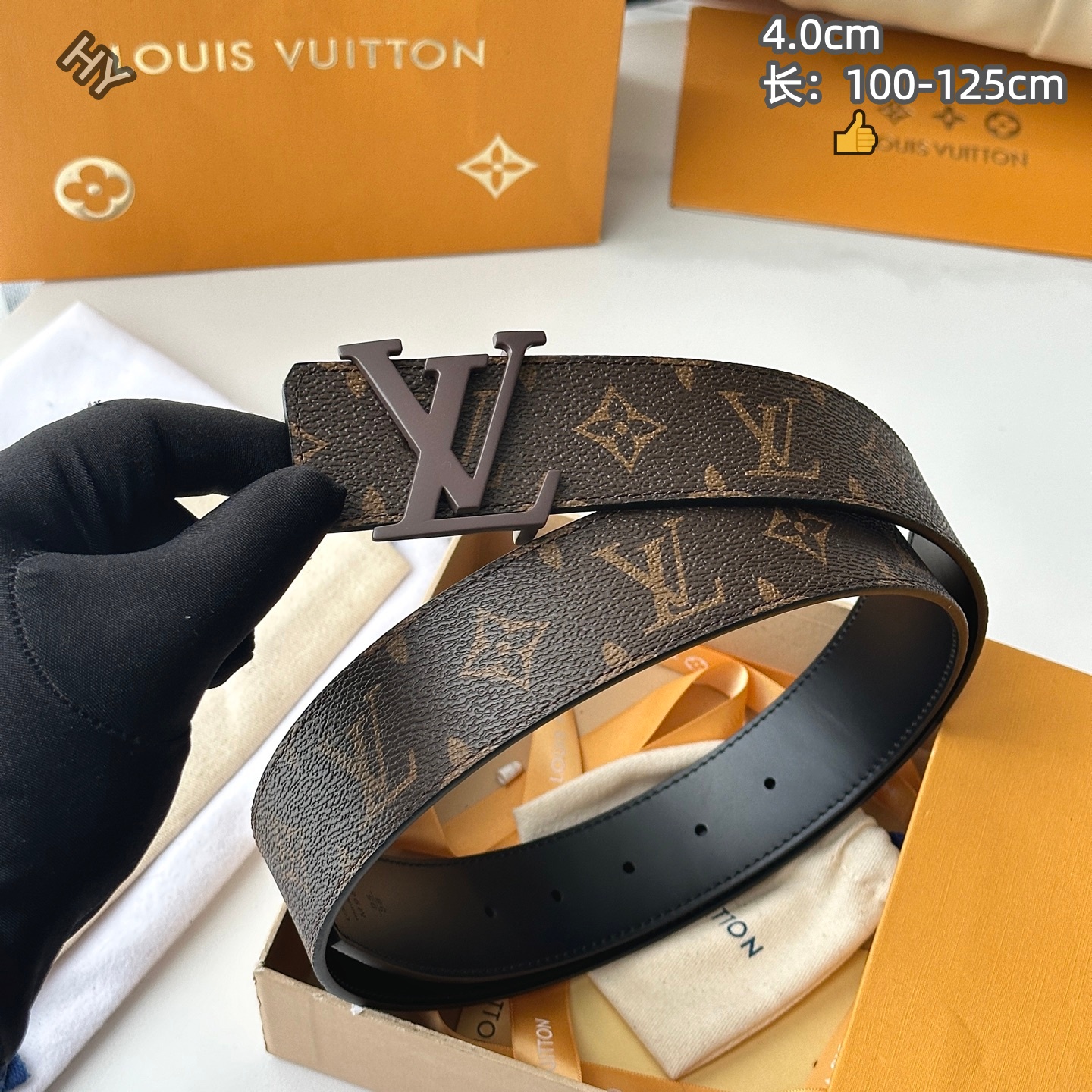Cheap Louis Vuitton AAA Belts in 221015, $60 USD- [IB221015] - Replica Louis Vuitton AAA Belts