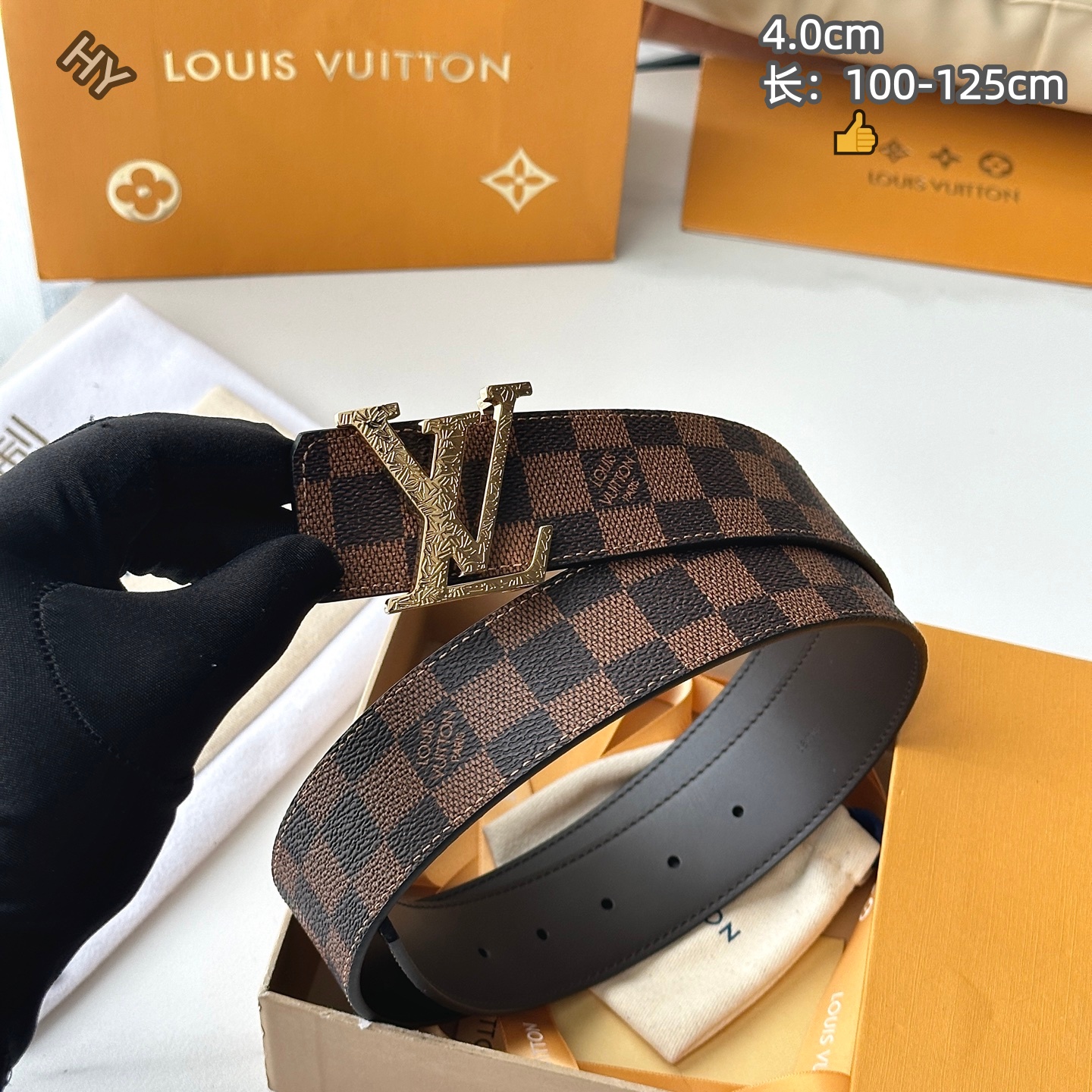 Cheap Louis Vuitton AAA Belts in 221017, $60 USD- [IB221017] - Replica Louis Vuitton AAA Belts