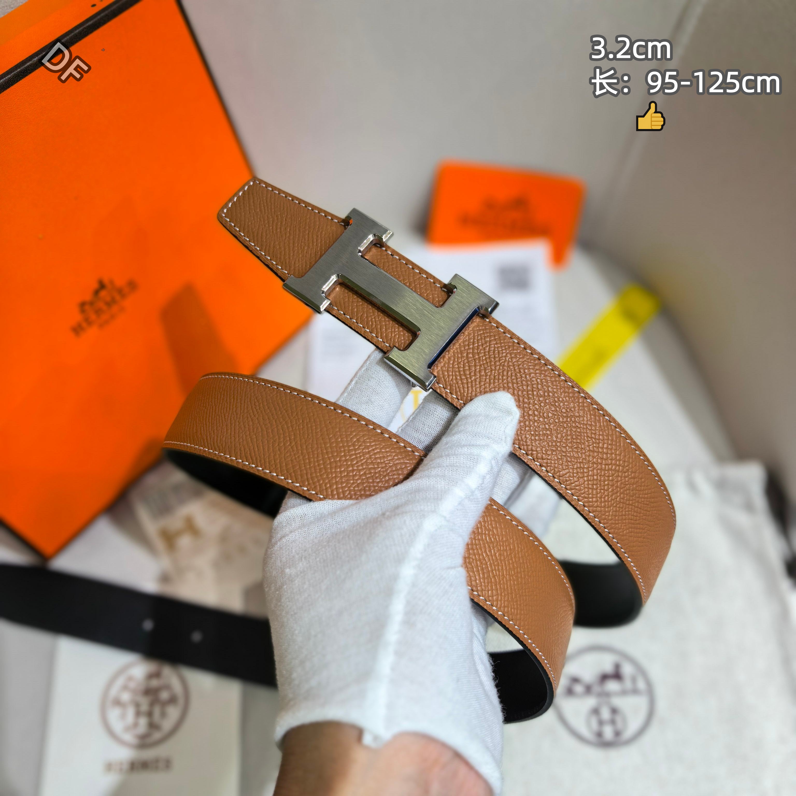 Cheap Hermes AAA Quality Belts in 221034, $60 USD- [IB221034] - Replica Hermes AAA Quality Belts
