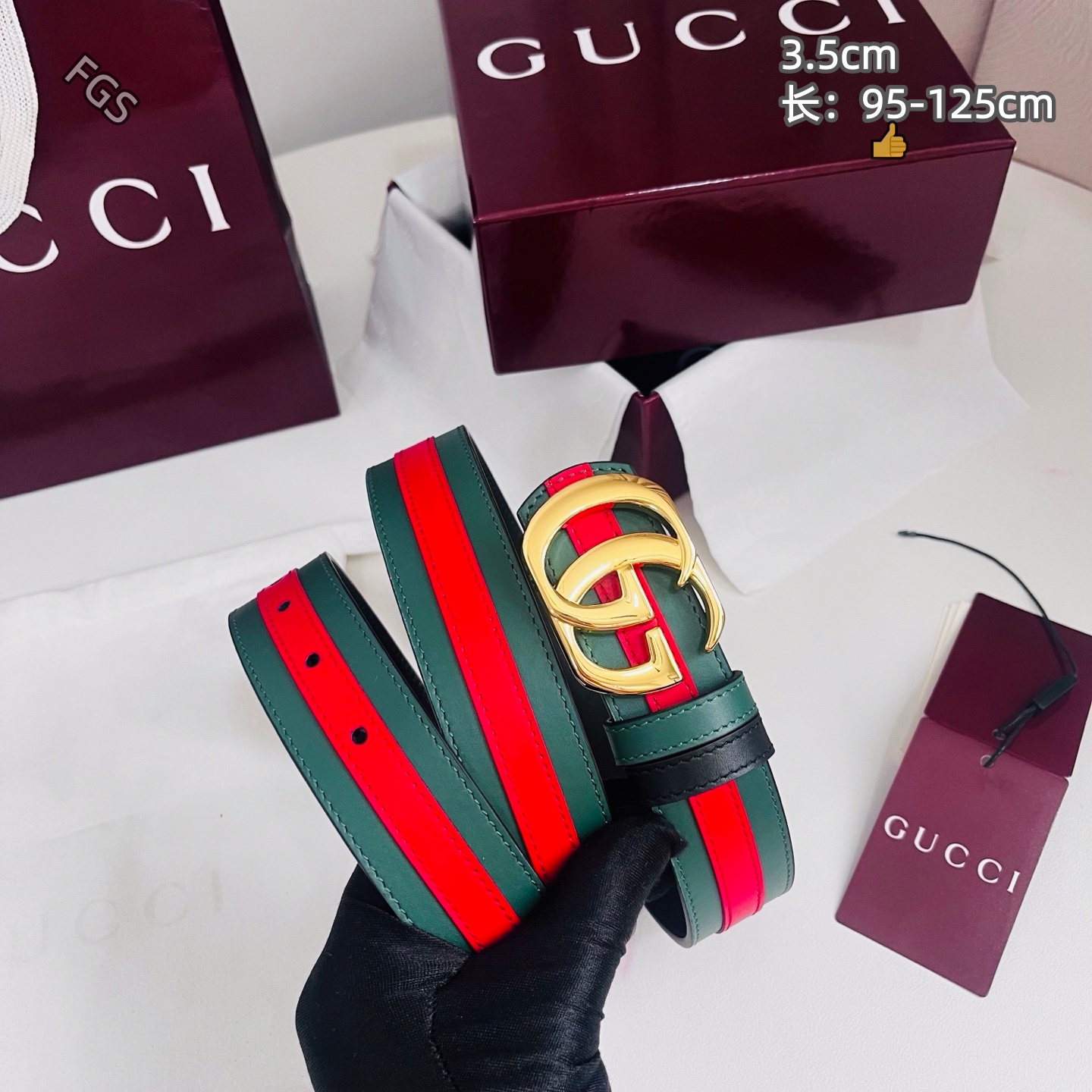 Cheap Gucci AAA Quality Belts in 221096, $55 USD- [IB221096] - Replica Gucci AAA Quality Belts