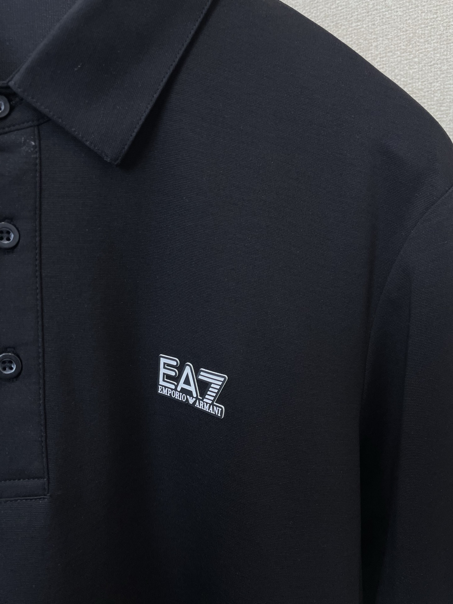Cheap Armani Long-Sleeved Polo T-Shirts for Men in 221145, $45 USD- [IB221145] - Replica Armani Long-Sleeved Polo T-Shirts for Men