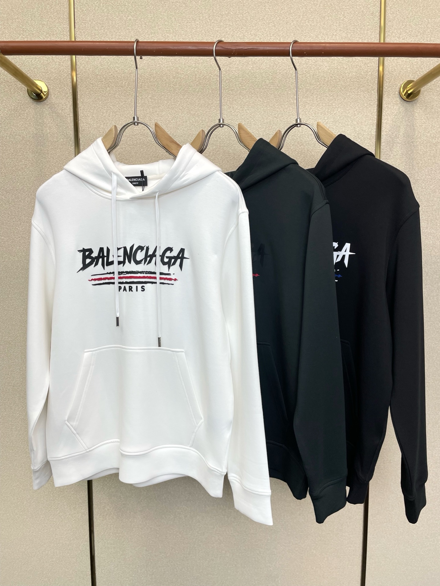 Cheap Balenciaga Hoodies for Men in 221148, $75 USD- [IB221148] - Replica Balenciaga Hoodies for Men