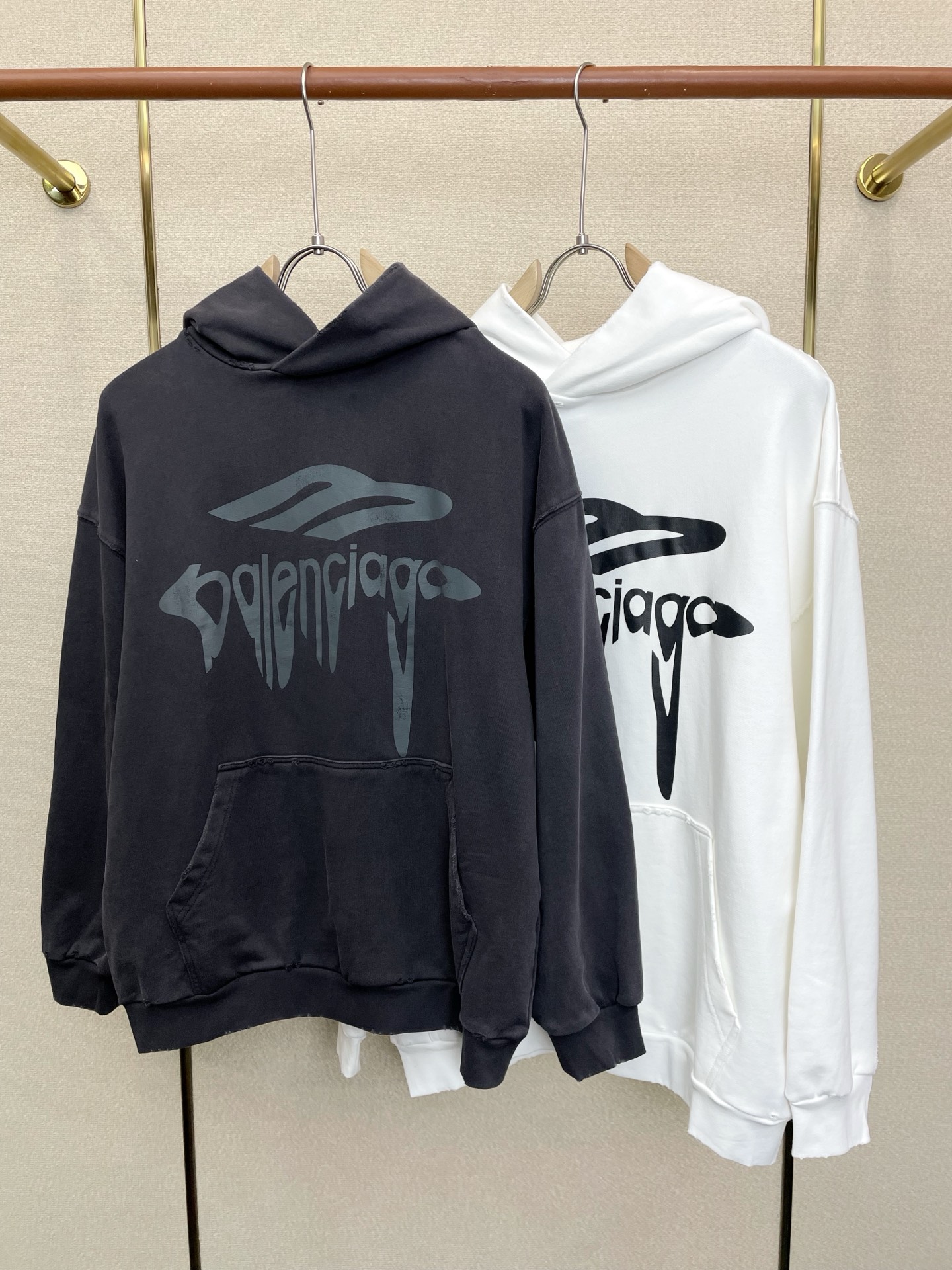 Cheap Balenciaga Hoodies for Men in 221153, $95 USD- [IB221153] - Replica Balenciaga Hoodies for Men