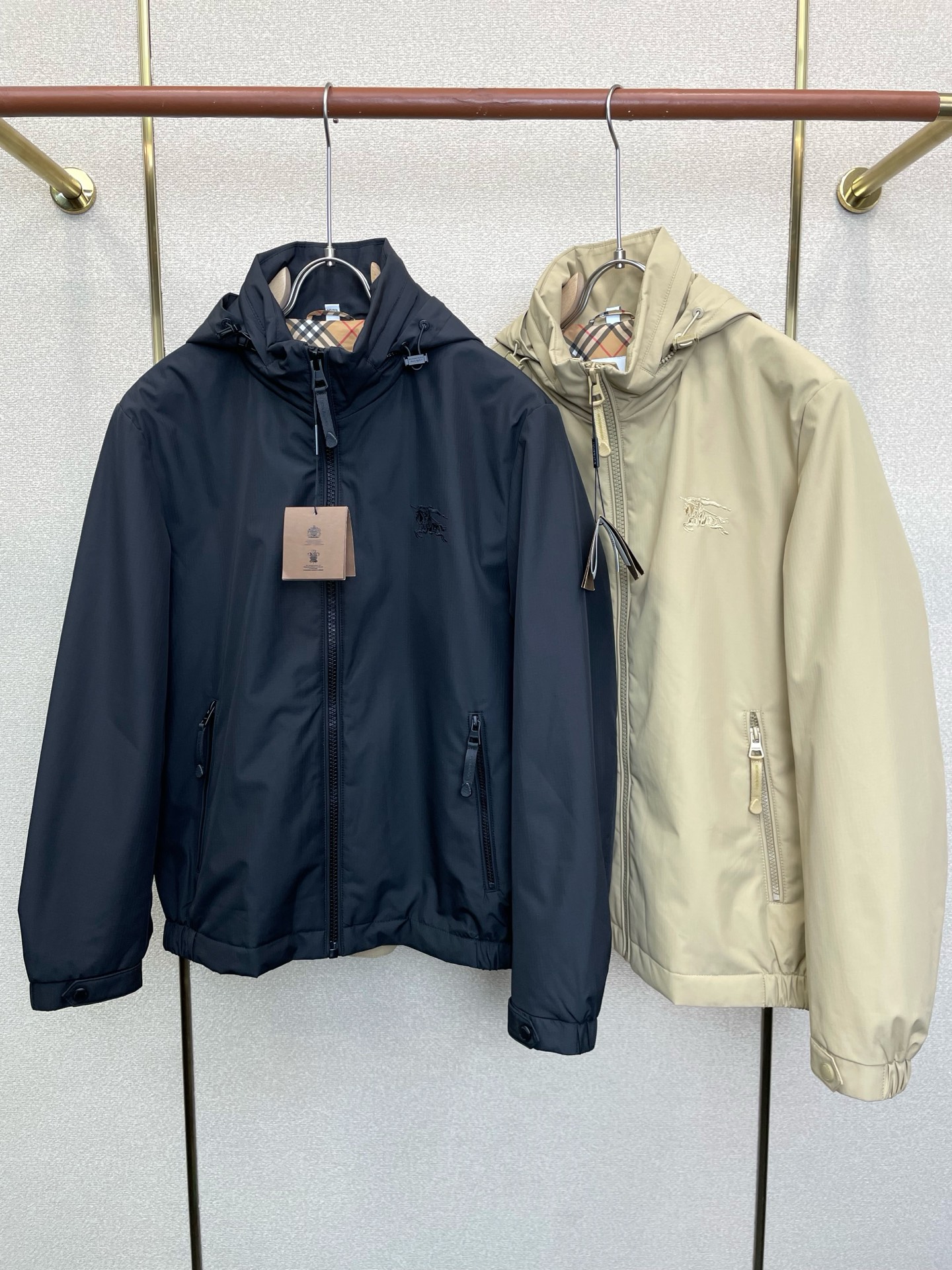 Cheap Burberry Trench Coats For Men in 221178, $110 USD- [IB221178] - Replica Burberry Trench Coats For Men