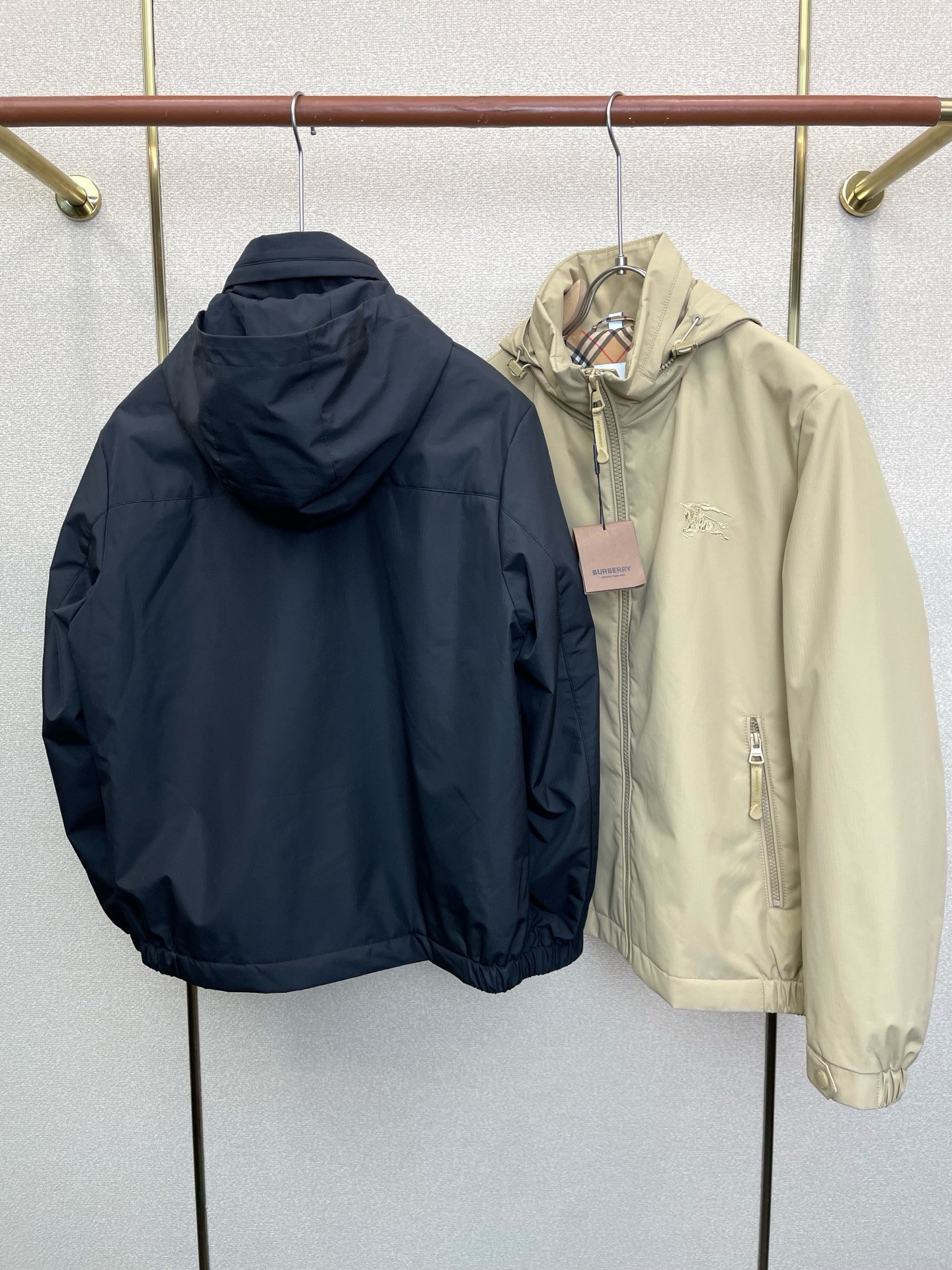 Cheap Burberry Trench Coats For Men in 221178, $110 USD- [IB221178] - Replica Burberry Trench Coats For Men