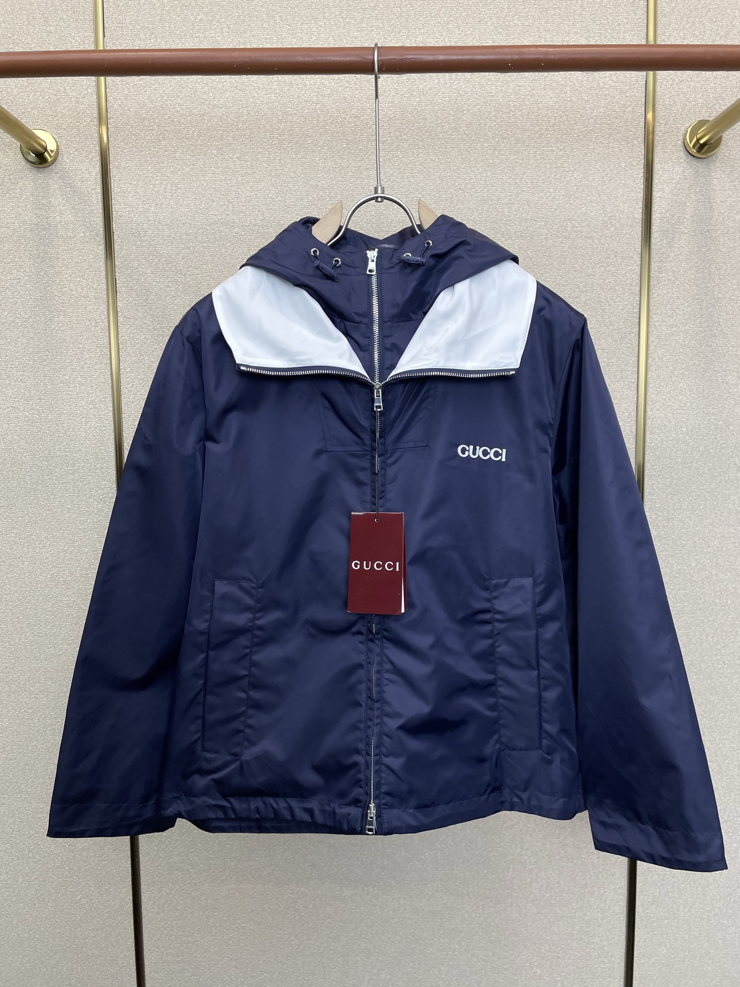 Cheap Gucci Thin Jackets For Men in 221220, $110 USD- [IB221220] - Replica Gucci Thin Jackets For Men