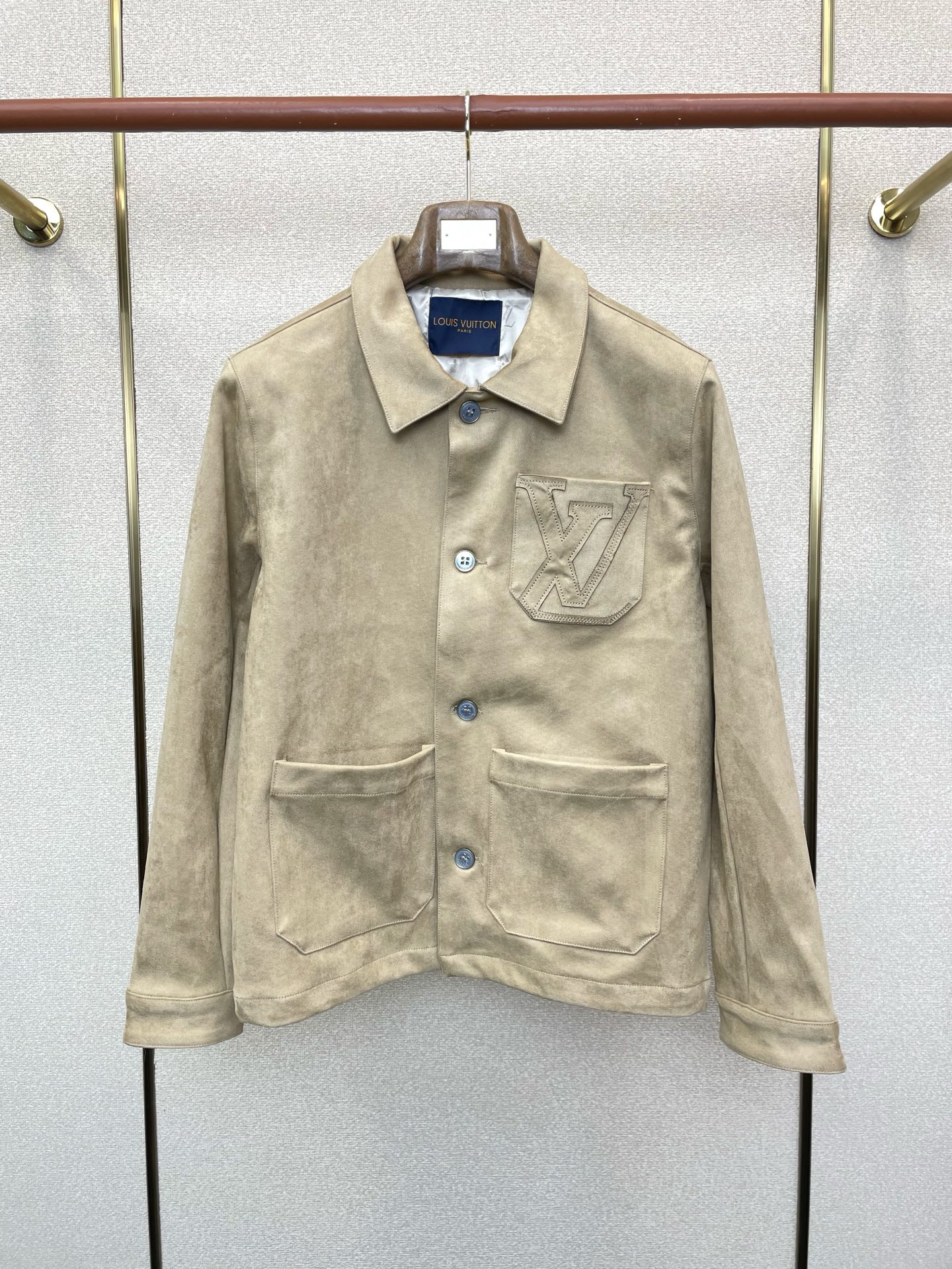 Cheap Louis Vuitton Thin Jackets For Men in 221238, $125 USD- [IB221238] - Replica Louis Vuitton Thin Jackets For Men