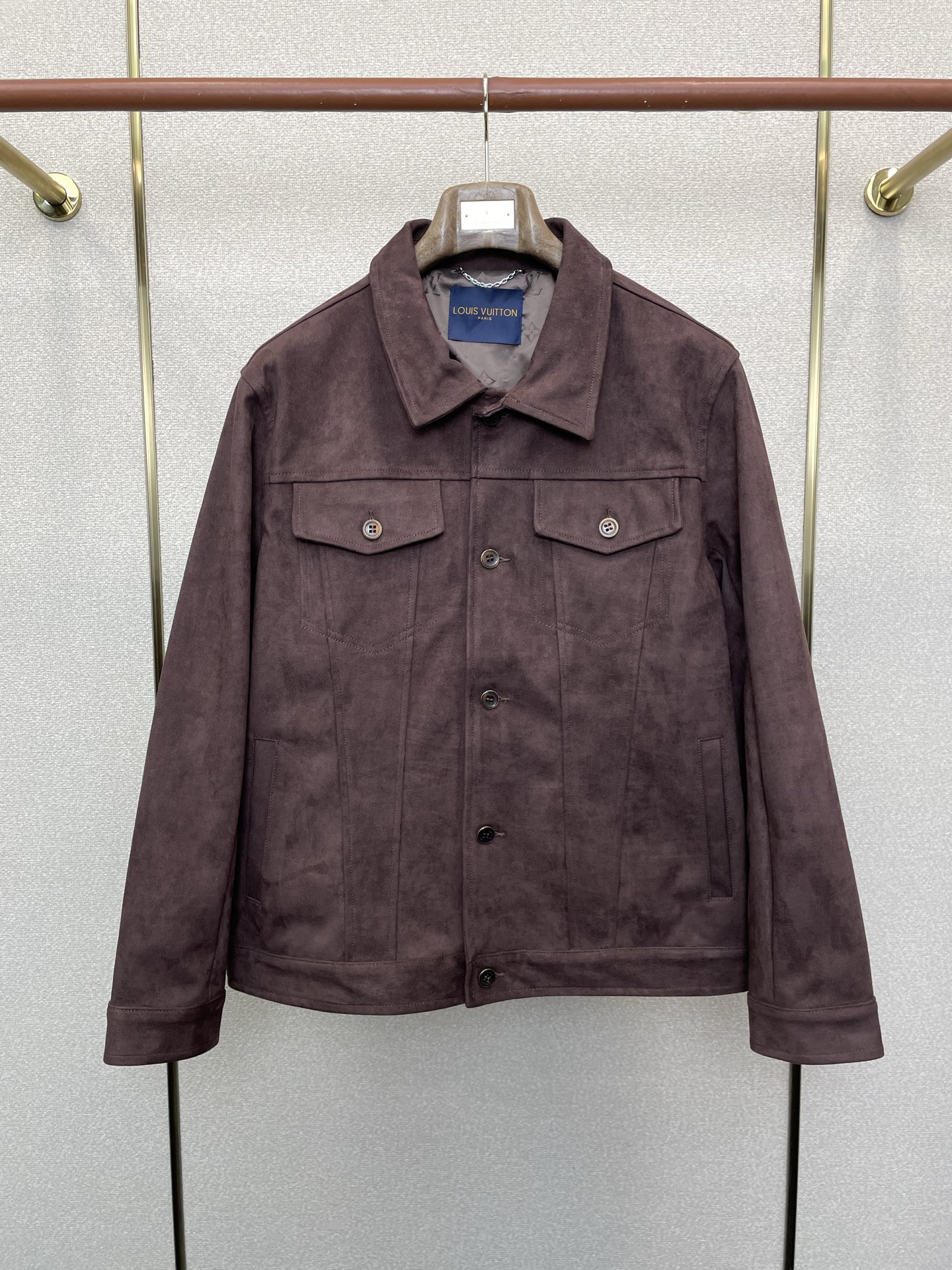 Cheap Louis Vuitton Thin Jackets For Men in 221239, $125 USD- [IB221239] - Replica Louis Vuitton Thin Jackets For Men