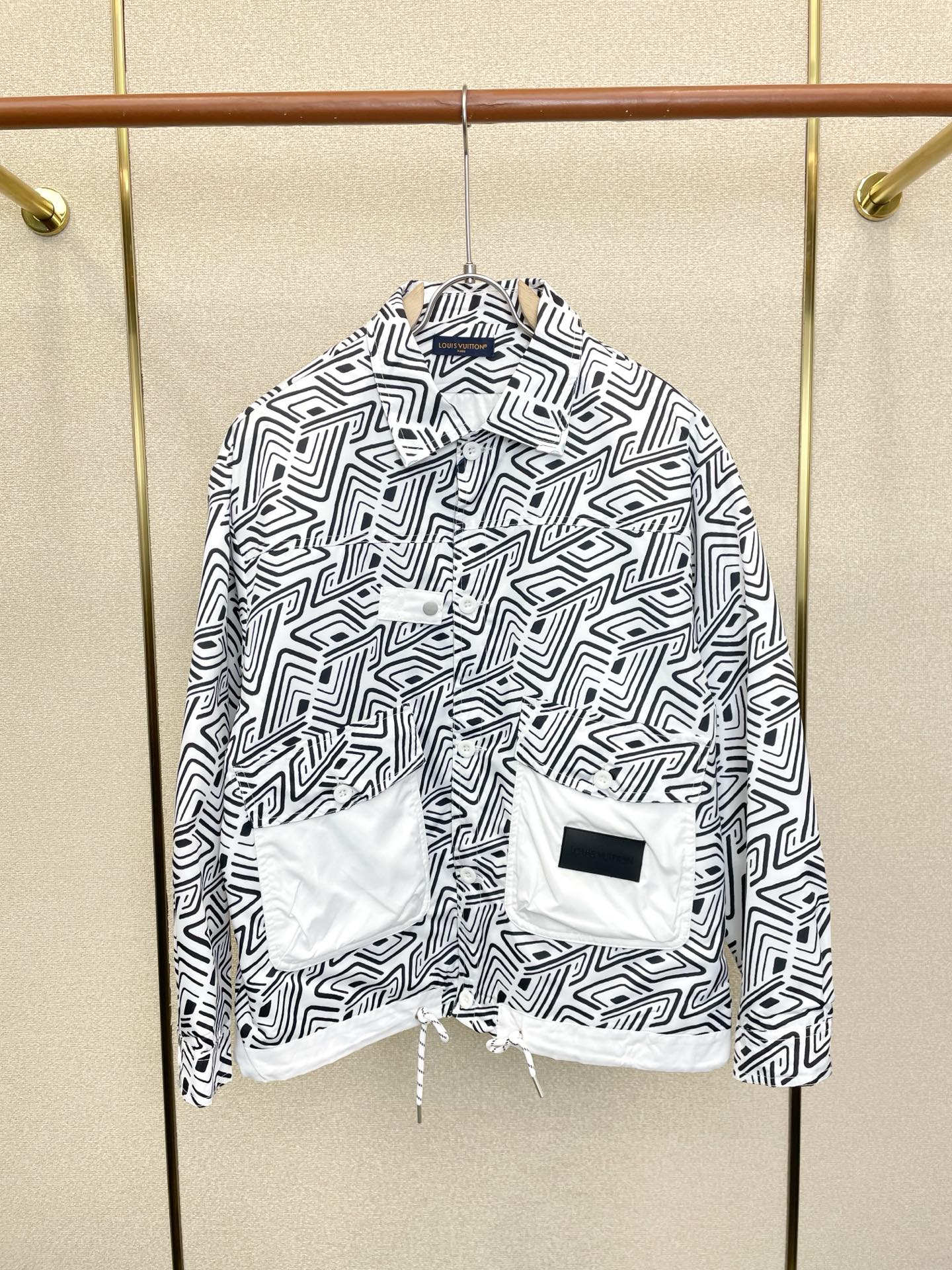 Cheap Louis Vuitton Thin Jackets For Men in 221244, $110 USD- [IB221244] - Replica Louis Vuitton Thin Jackets For Men