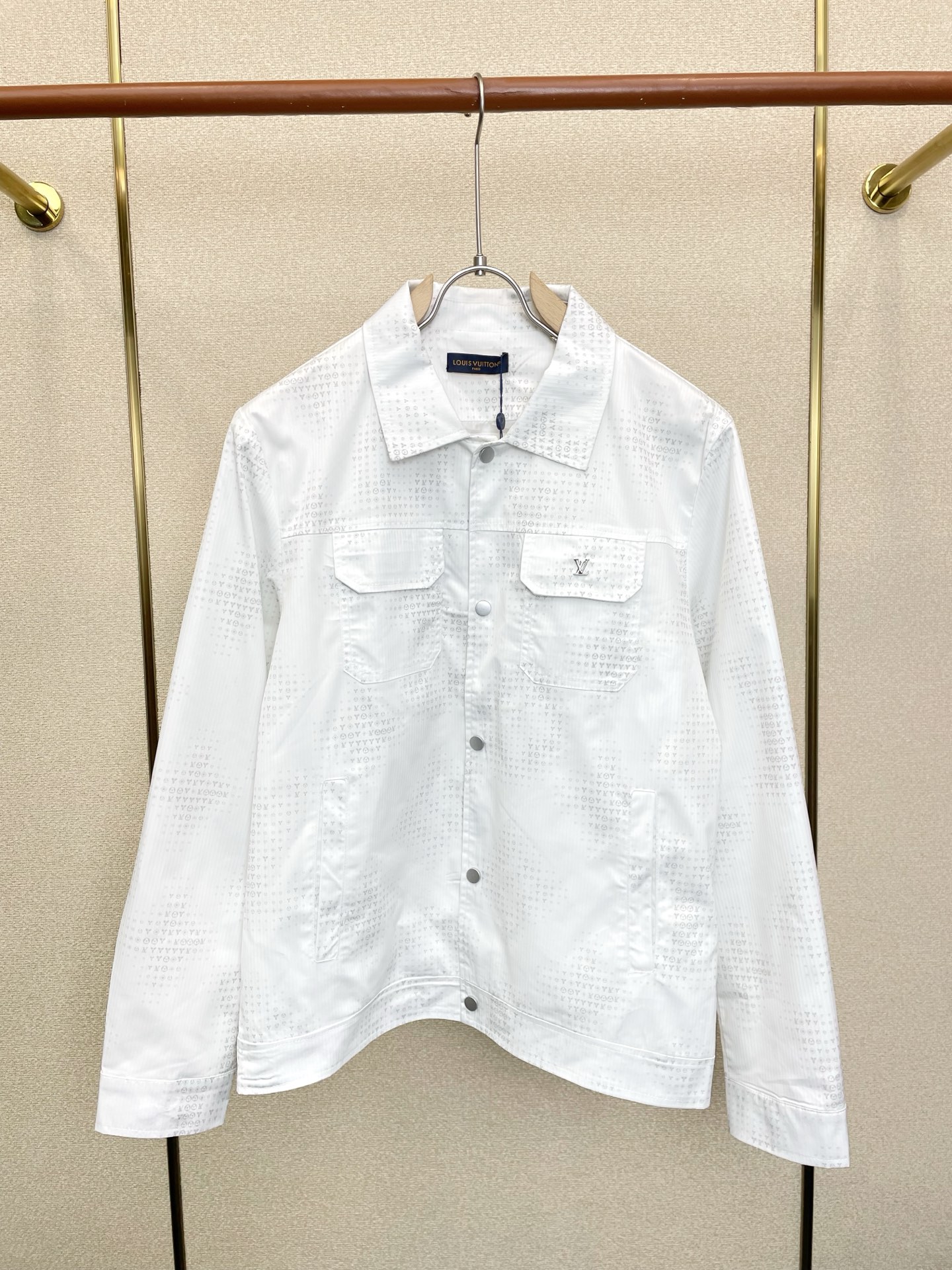 Cheap Louis Vuitton Thin Jackets For Men in 221248, $110 USD- [IB221248] - Replica Louis Vuitton Thin Jackets For Men