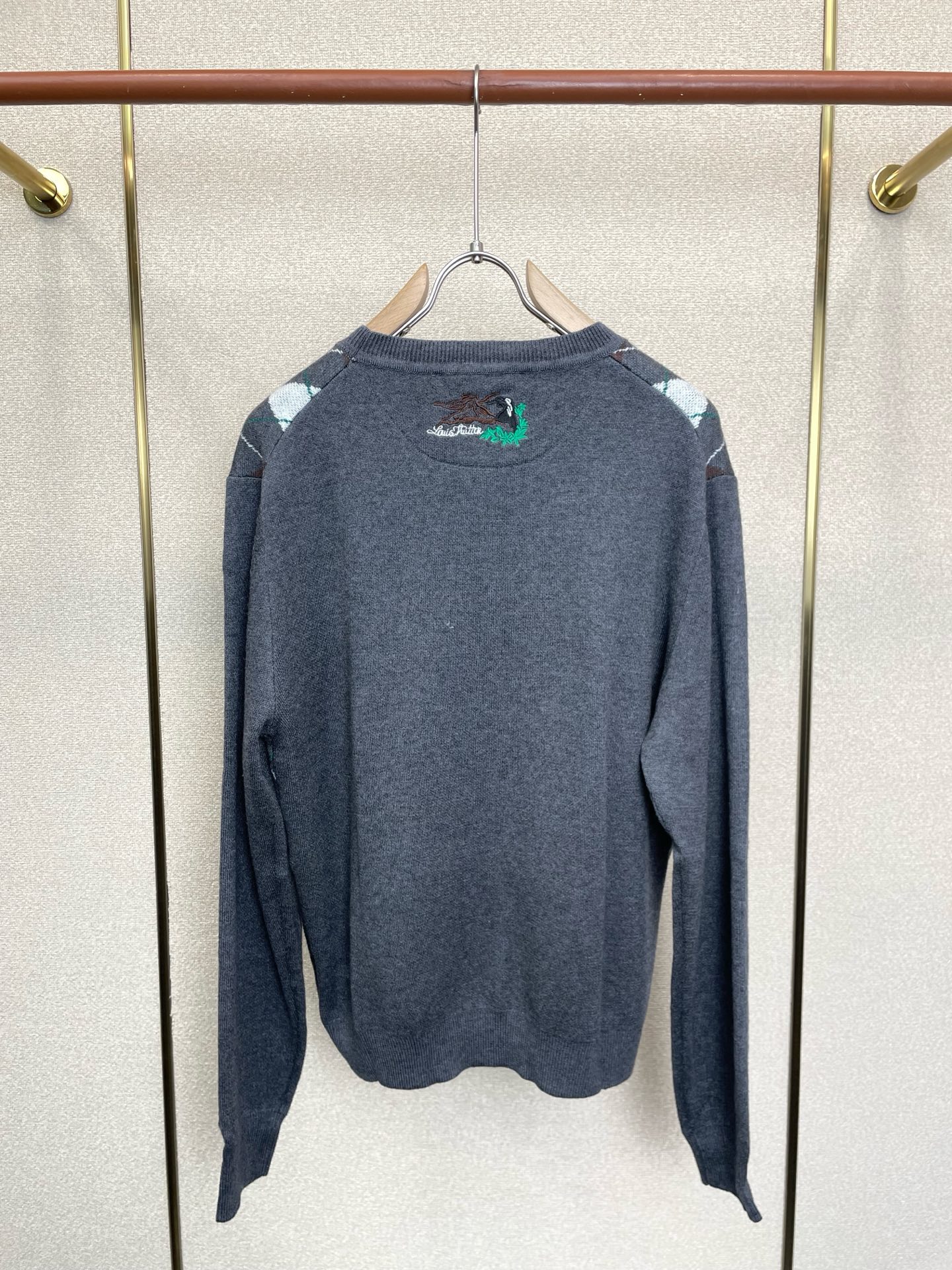 Cheap Louis Vuitton  Sweaters for Men in 221255, $65 USD- [IB221255] - Replica Louis Vuitton  Sweaters for Men