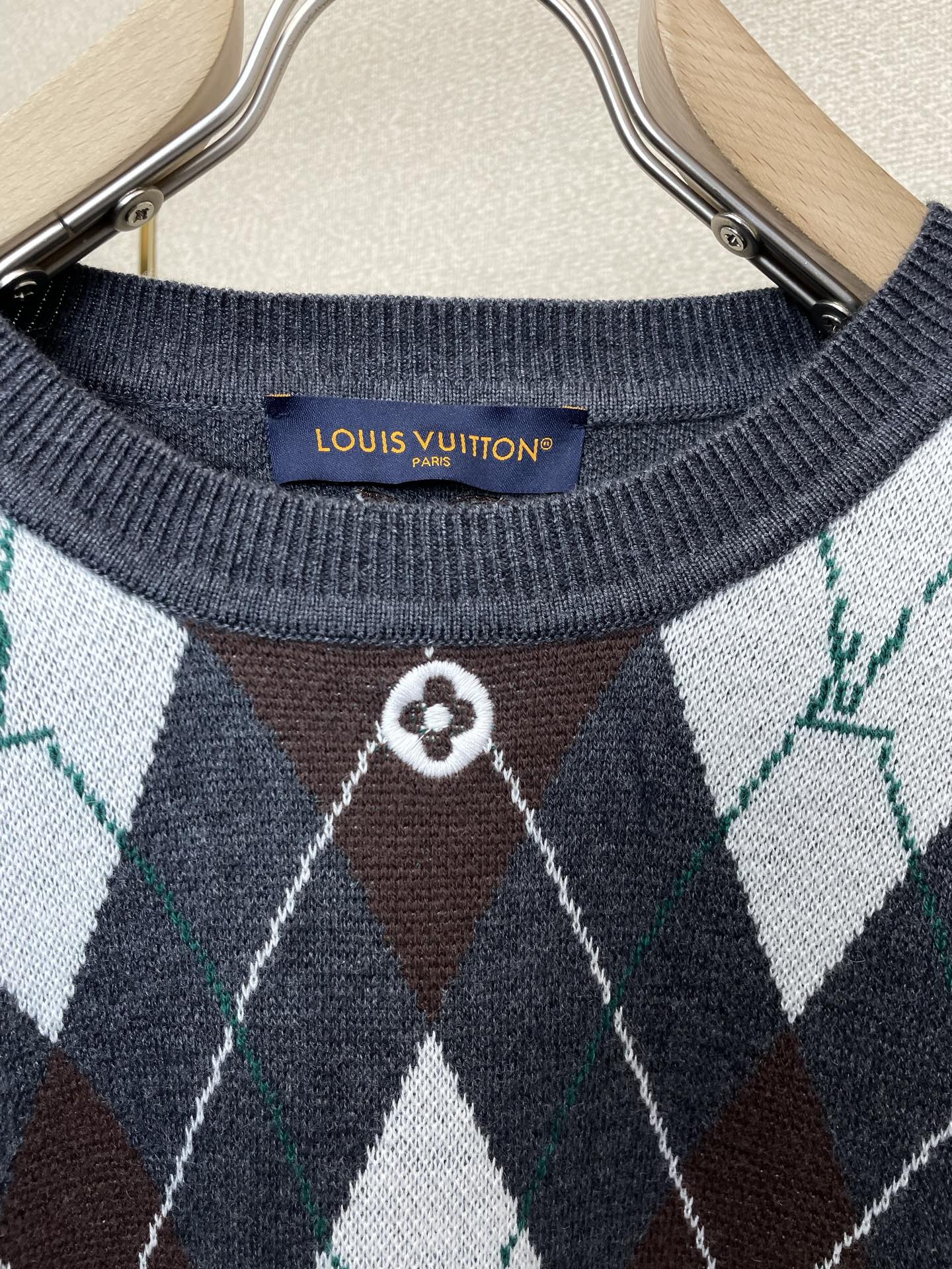 Cheap Louis Vuitton  Sweaters for Men in 221255, $65 USD- [IB221255] - Replica Louis Vuitton  Sweaters for Men