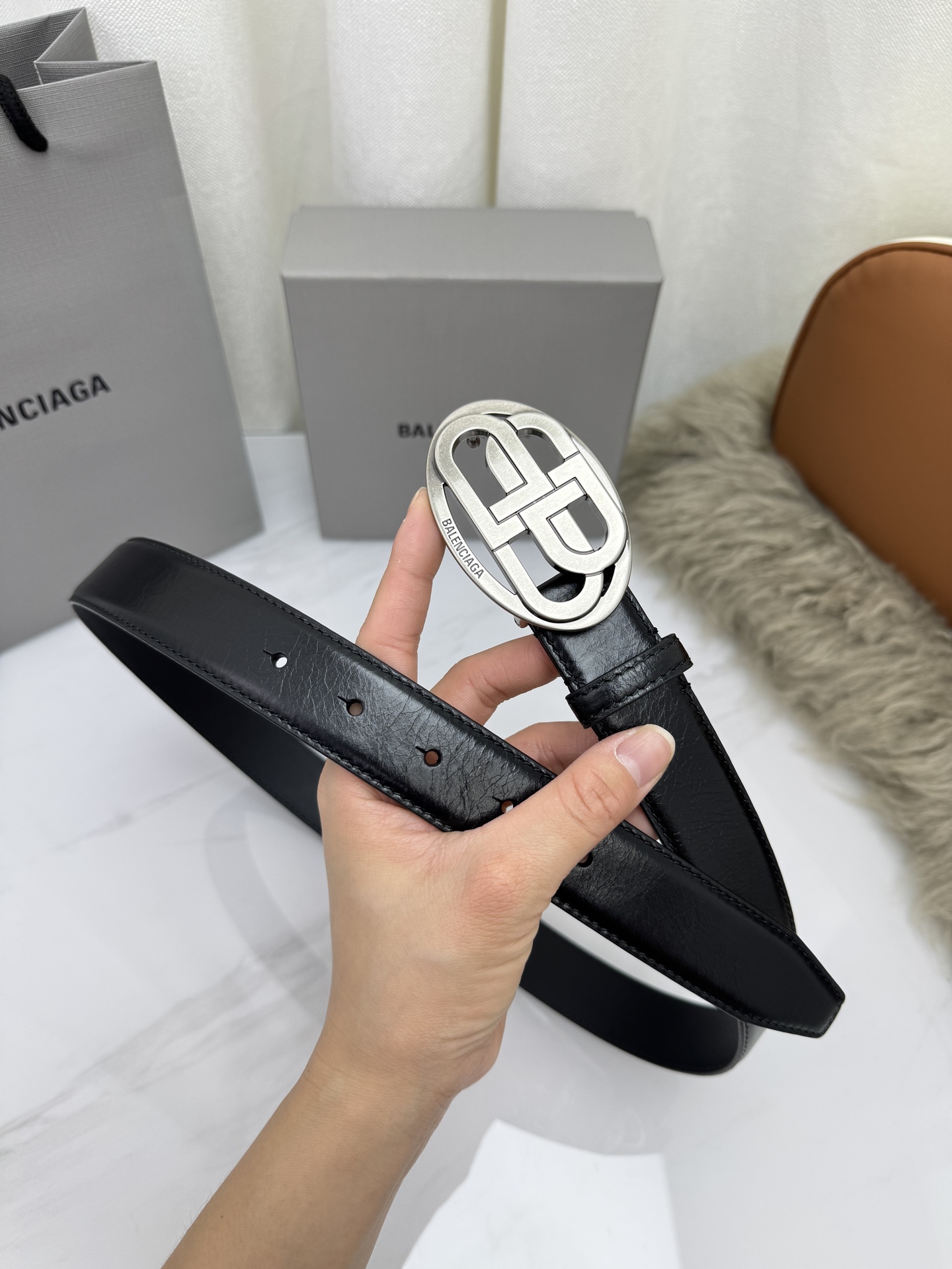 Cheap Balenciaga aaa Belts in 221322, $60 USD- [IB221322] - Replica Balenciaga aaa Belts