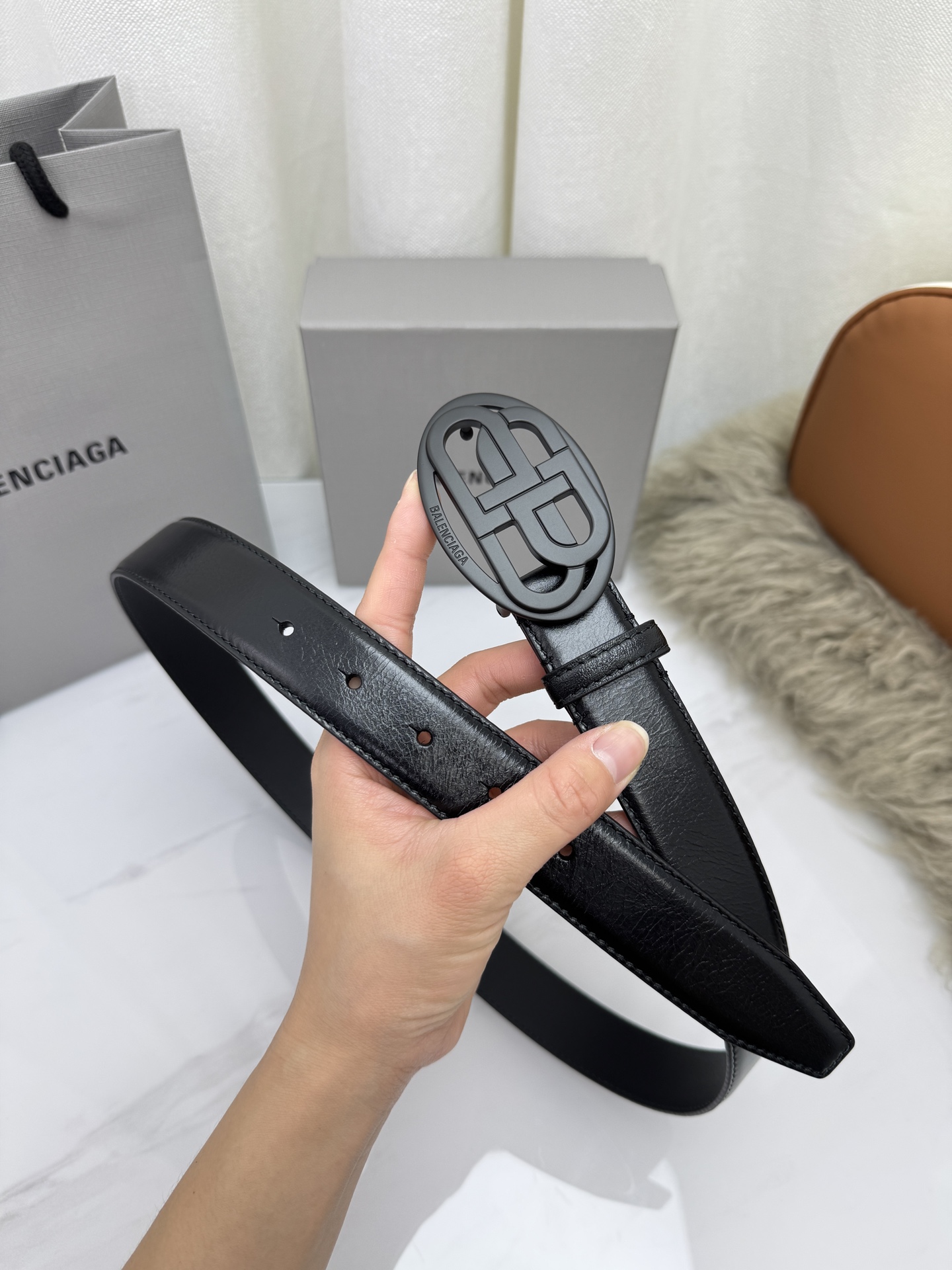 Cheap Balenciaga aaa Belts in 221324, $60 USD- [IB221324] - Replica Balenciaga aaa Belts