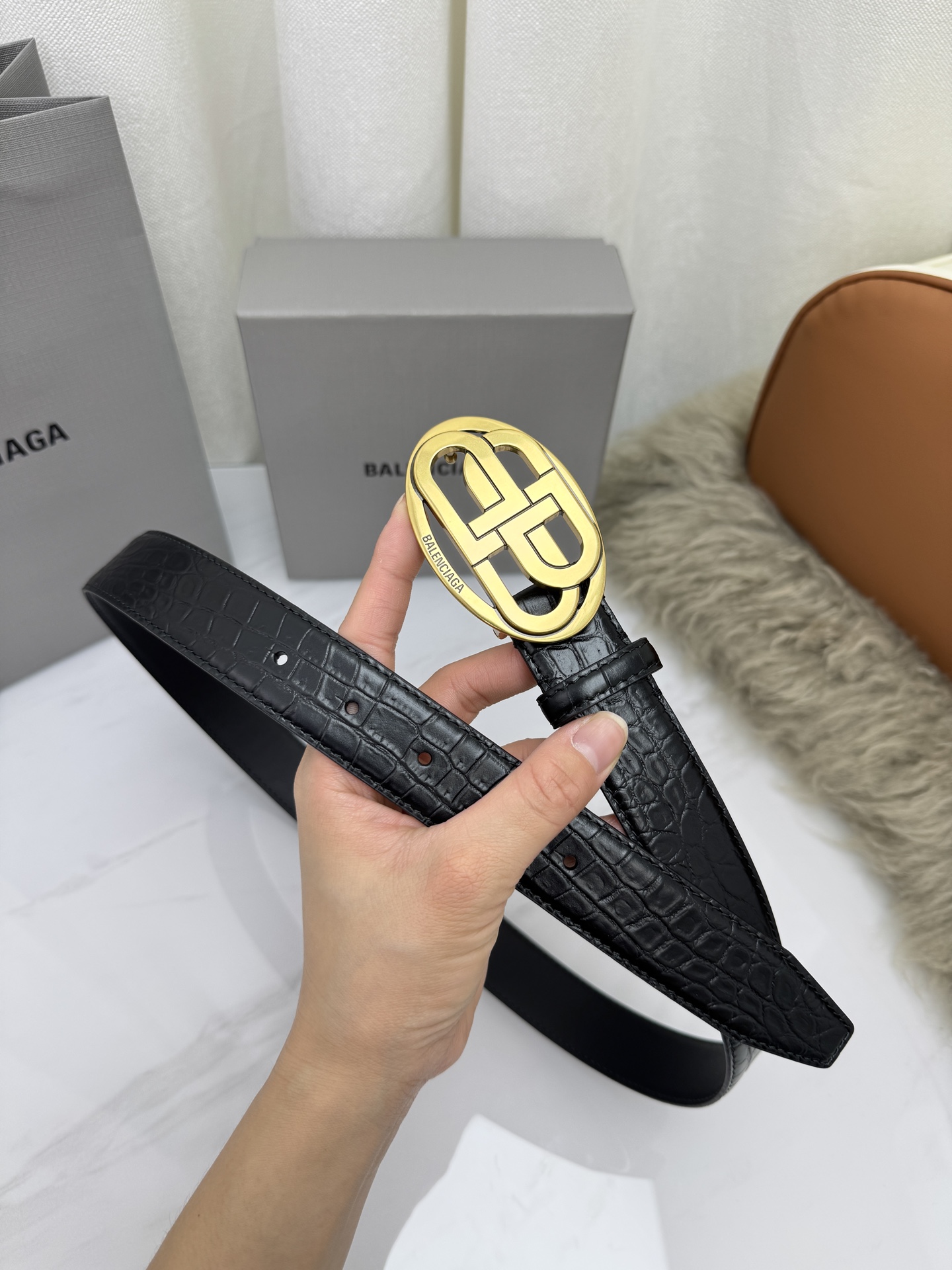 Cheap Balenciaga aaa Belts in 221325, $60 USD- [IB221325] - Replica Balenciaga aaa Belts