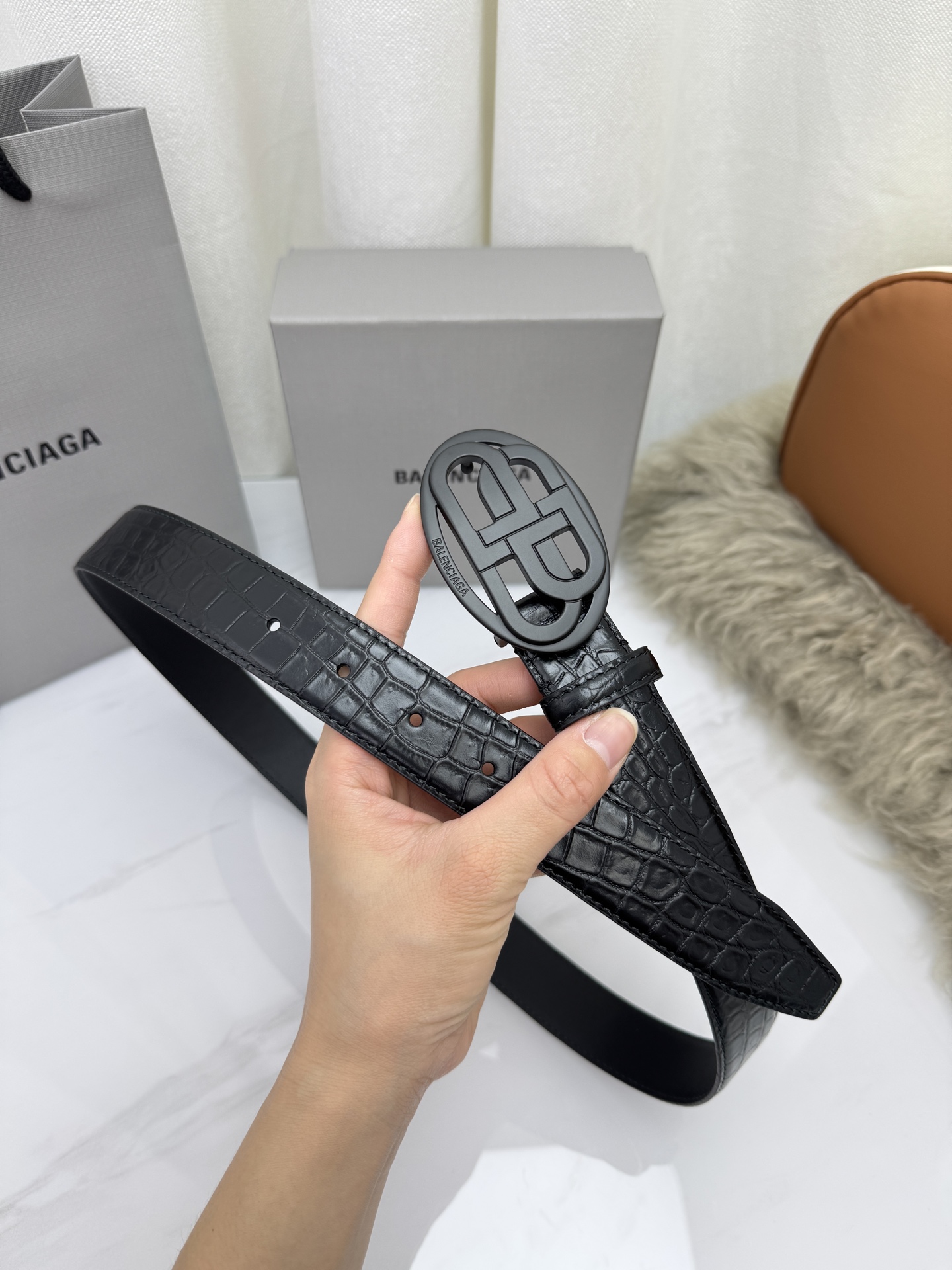 Cheap Balenciaga aaa Belts in 221327, $60 USD- [IB221327] - Replica Balenciaga aaa Belts
