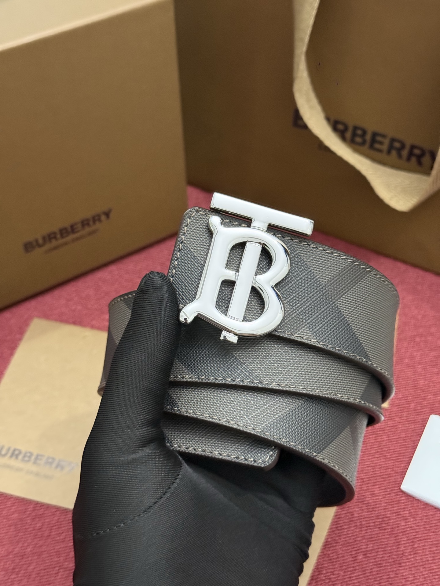Cheap Burberry AAA Quality Belts in 221337, $60 USD- [IB221337] - Replica Burberry AAA Quality Belts