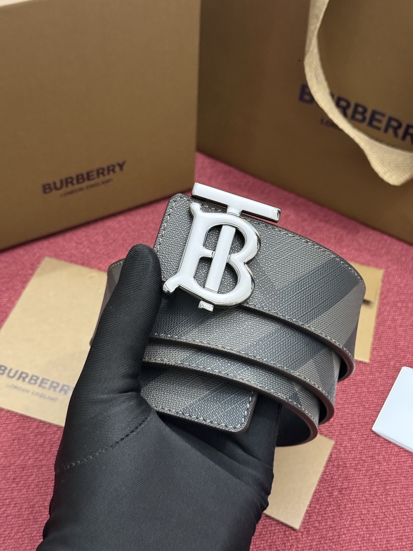 Cheap Burberry AAA Quality Belts in 221339, $60 USD- [IB221339] - Replica Burberry AAA Quality Belts