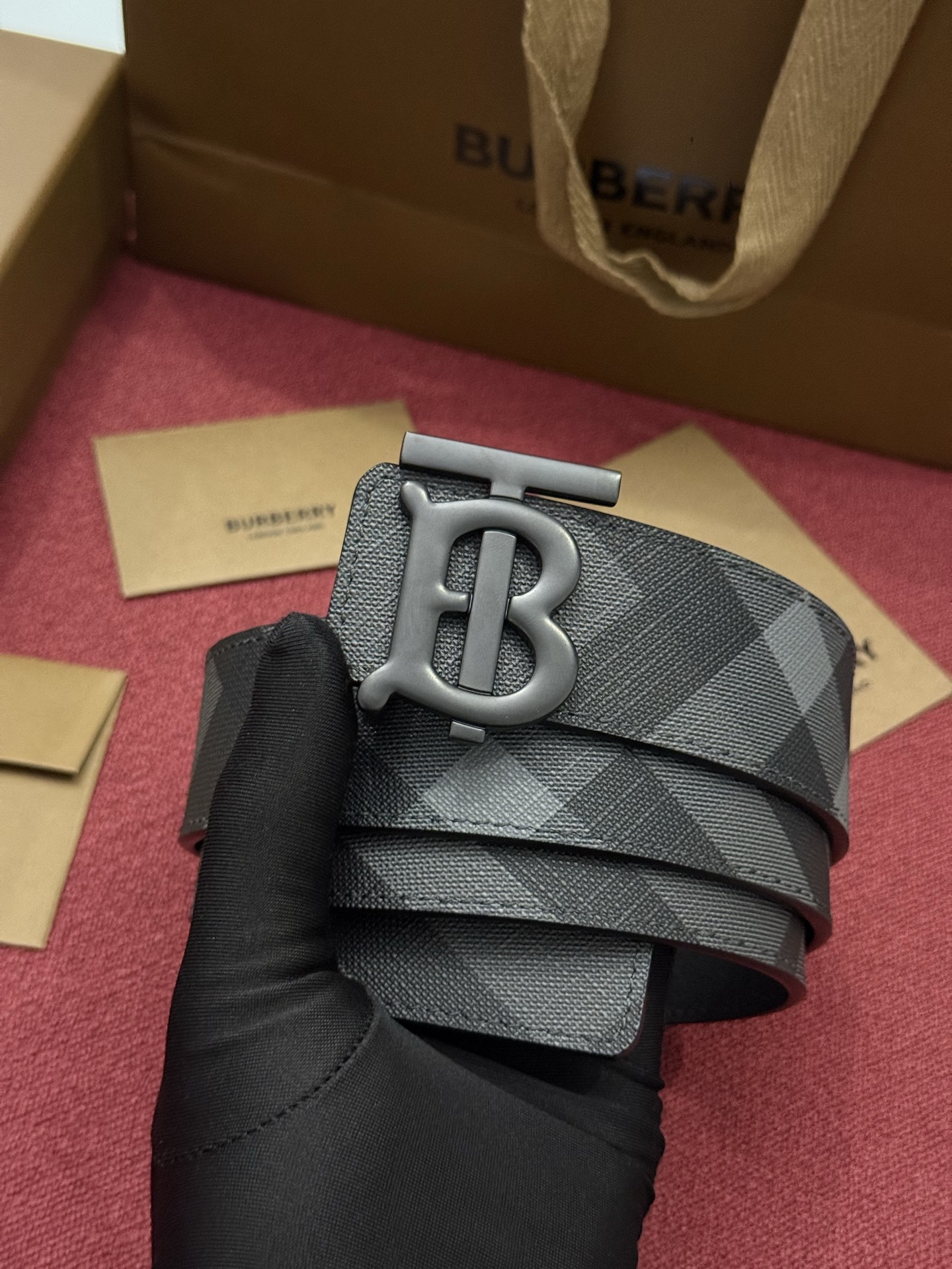 Cheap Burberry AAA Quality Belts in 221340, $60 USD- [IB221340] - Replica Burberry AAA Quality Belts