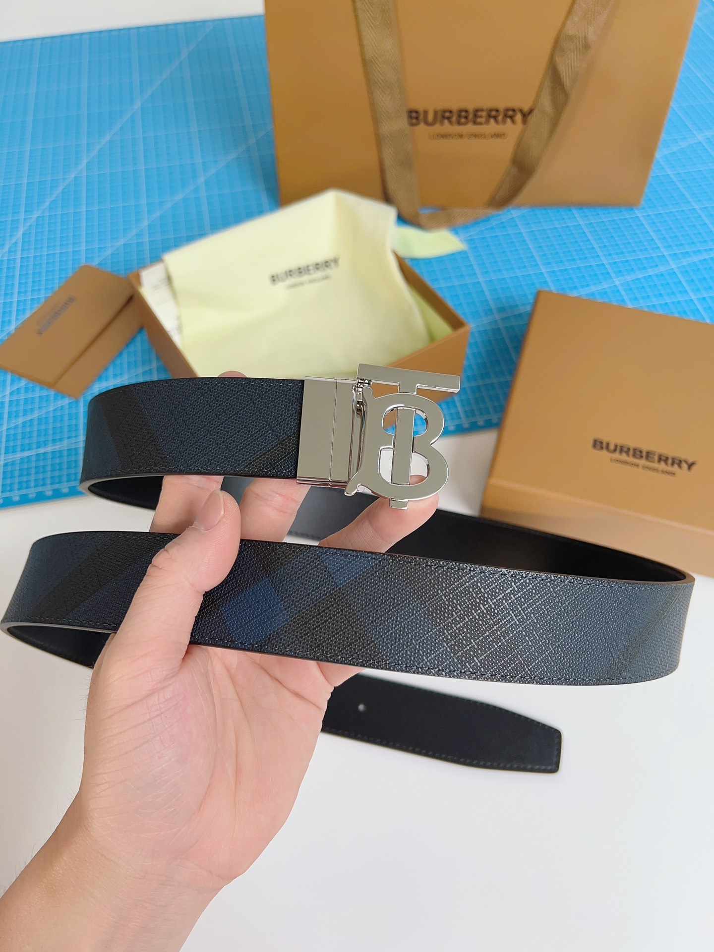 Cheap Burberry AAA Quality Belts in 221341, $60 USD- [IB221341] - Replica Burberry AAA Quality Belts