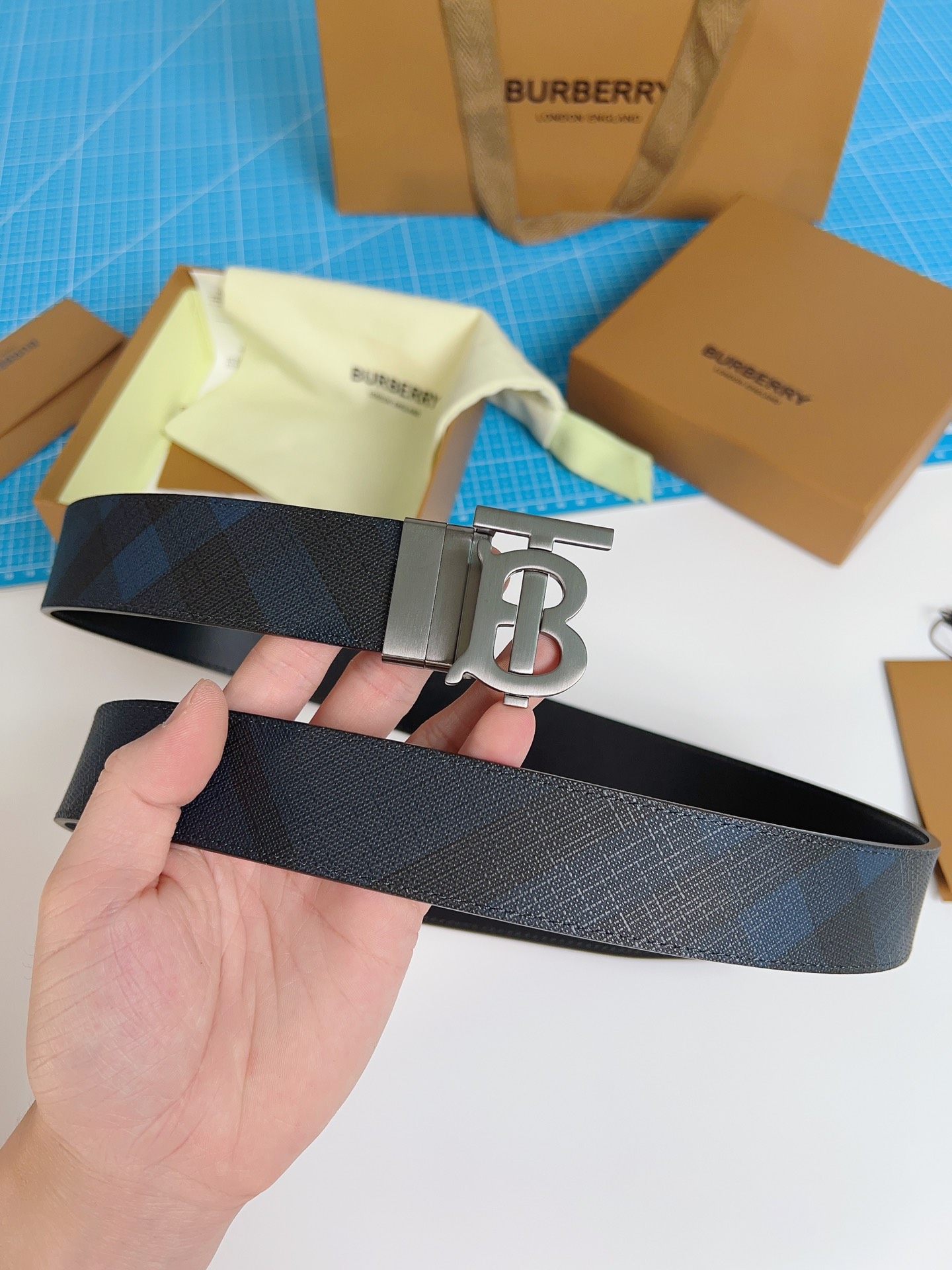 Cheap Burberry AAA Quality Belts in 221342, $60 USD- [IB221342] - Replica Burberry AAA Quality Belts