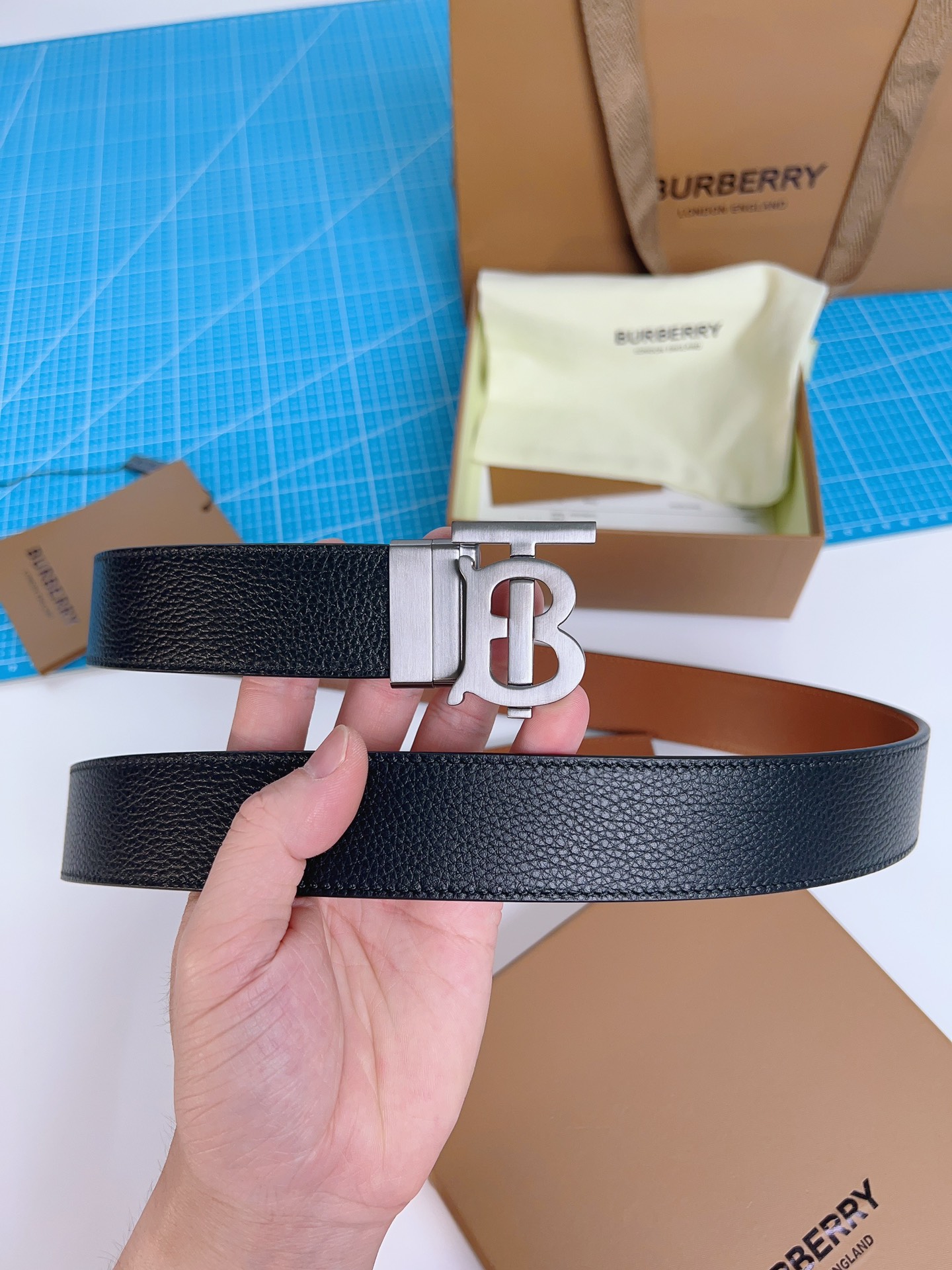 Cheap Burberry AAA Quality Belts in 221346, $60 USD- [IB221346] - Replica Burberry AAA Quality Belts