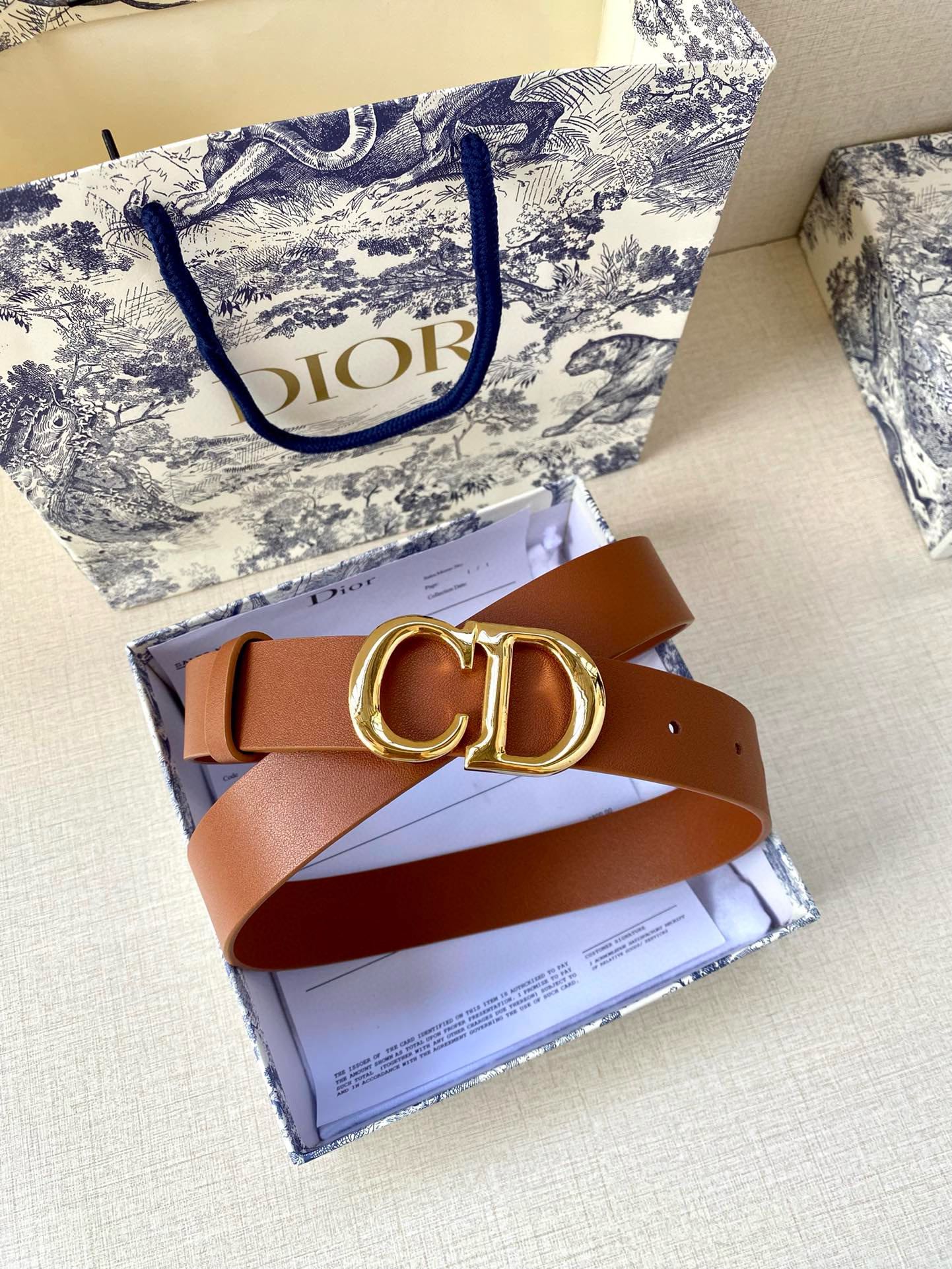 Cheap Dior AAA quality Belts in 221360, $55 USD- [IB221360] - Replica Dior AAA quality Belts