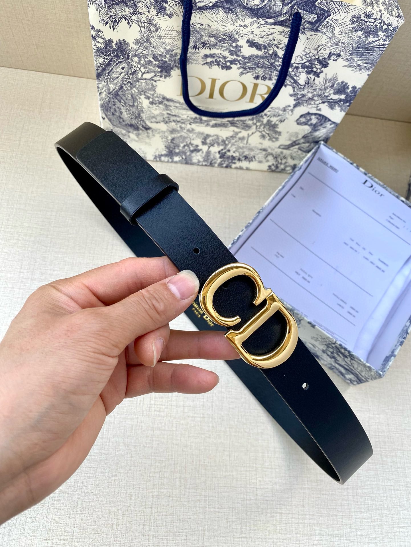 Cheap Dior AAA quality Belts in 221365, $55 USD- [IB221365] - Replica Dior AAA quality Belts