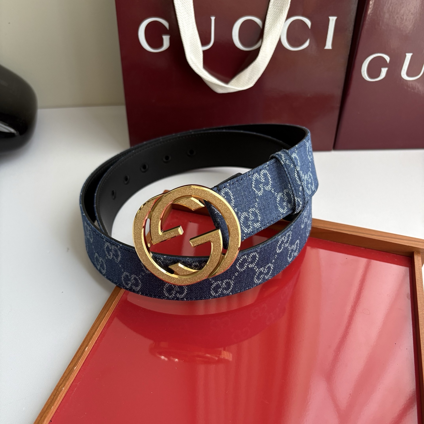 Cheap Gucci AAA Quality Belts in 221396, $55 USD- [IB221396] - Replica Gucci AAA Quality Belts
