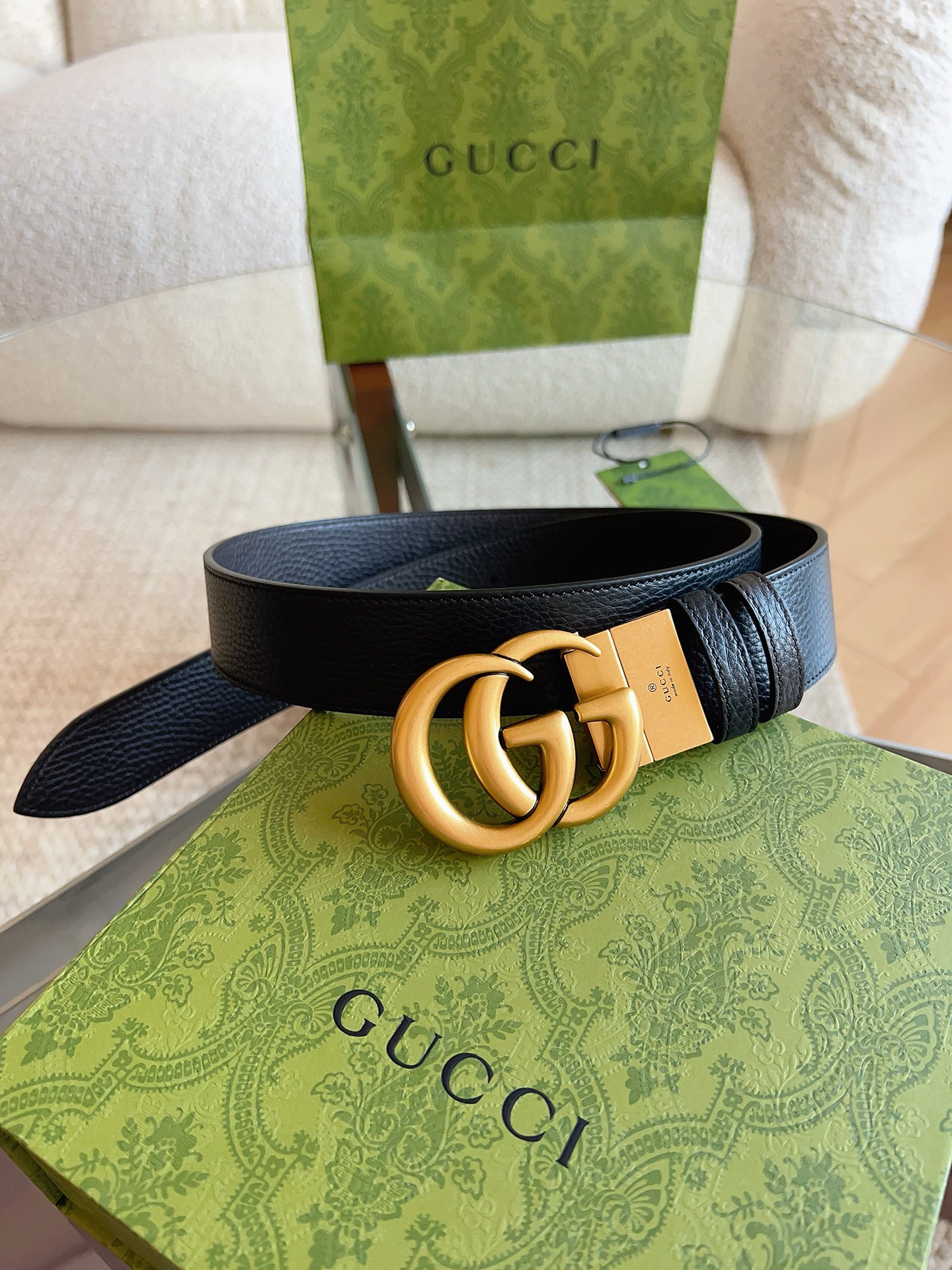 Cheap Gucci AAA Quality Belts in 221400, $55 USD- [IB221400] - Replica Gucci AAA Quality Belts