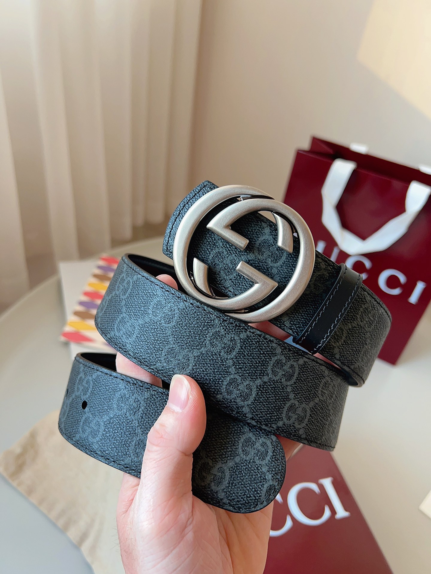Cheap Gucci AAA Quality Belts in 221404, $55 USD- [IB221404] - Replica Gucci AAA Quality Belts