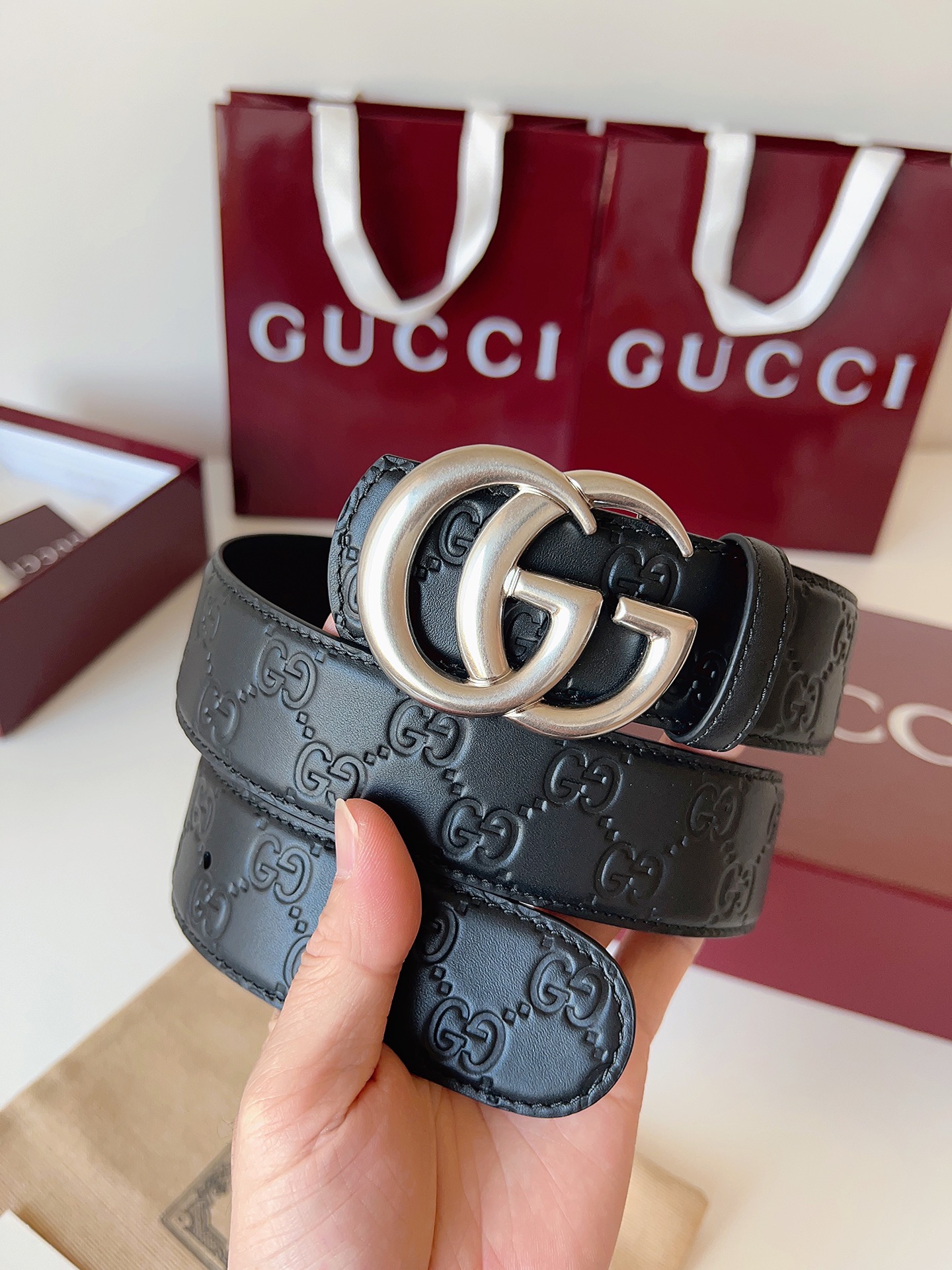 Cheap Gucci AAA Quality Belts in 221409, $55 USD- [IB221409] - Replica Gucci AAA Quality Belts