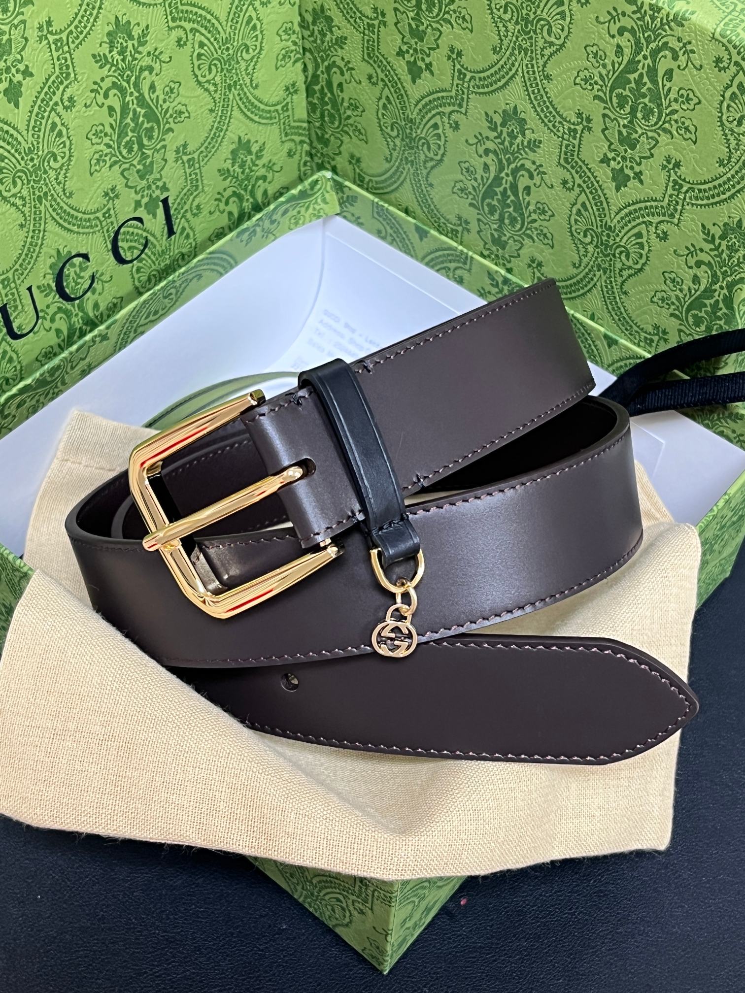 Cheap Gucci AAA Quality Belts in 221415, $55 USD- [IB221415] - Replica Gucci AAA Quality Belts