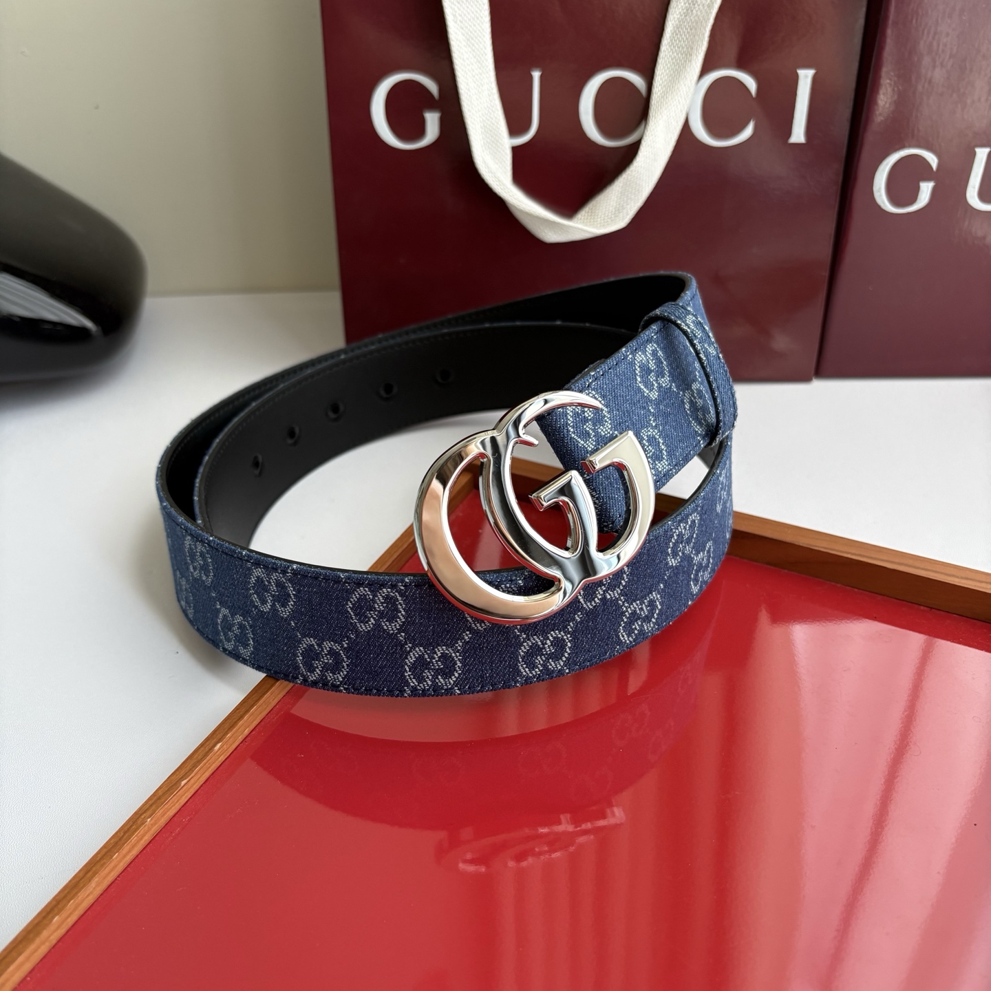 Cheap Gucci AAA Quality Belts in 221422, $55 USD- [IB221422] - Replica Gucci AAA Quality Belts