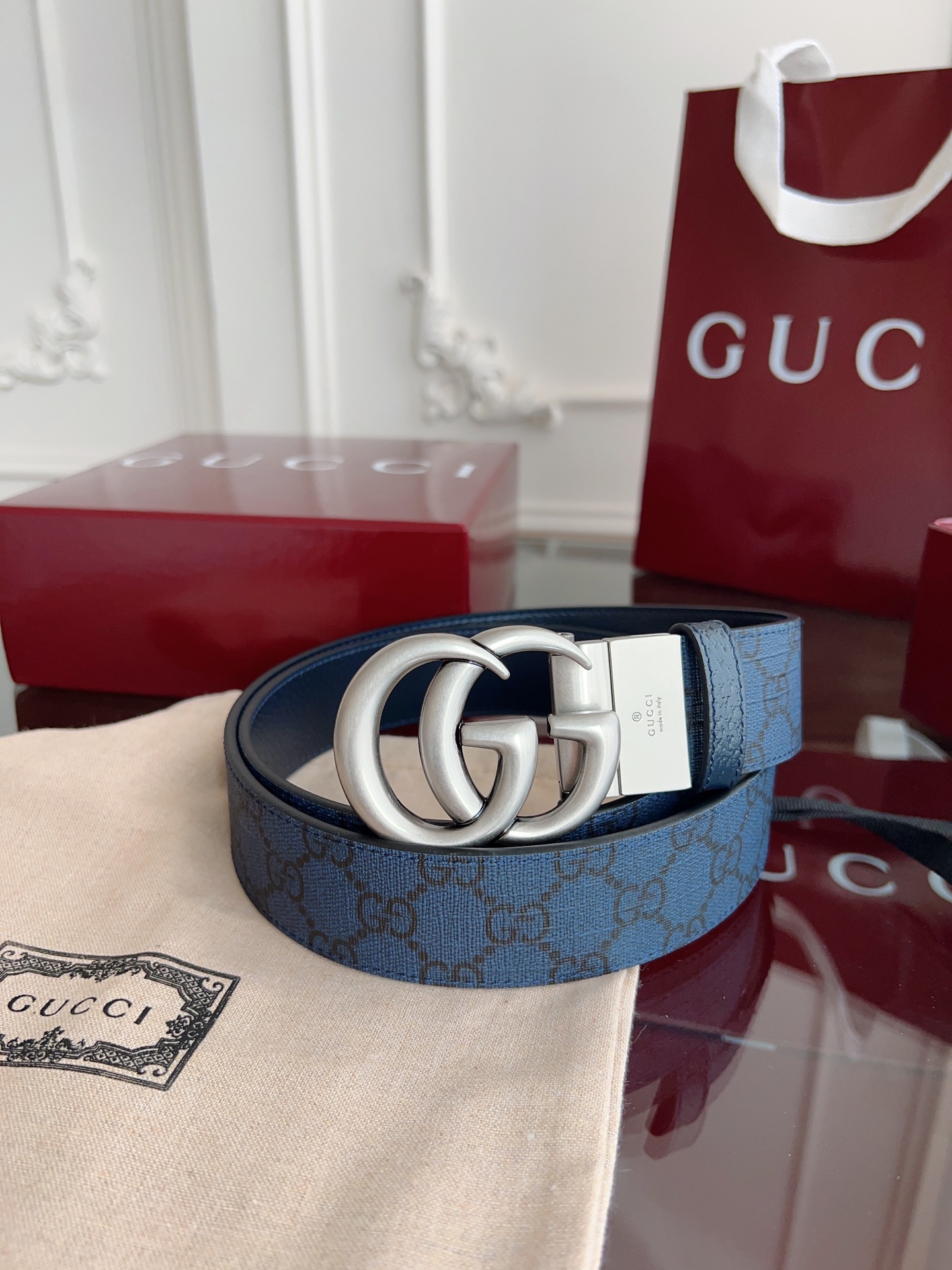Cheap Gucci AAA Quality Belts in 221425, $55 USD- [IB221425] - Replica Gucci AAA Quality Belts
