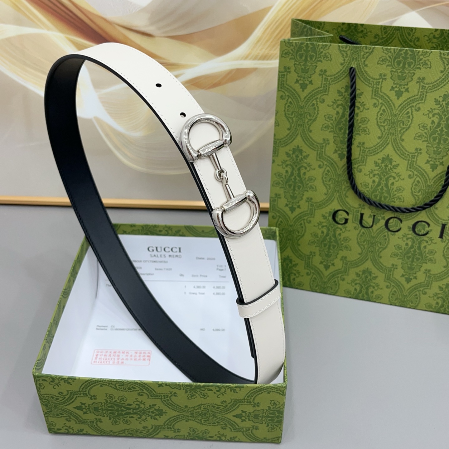 Cheap Gucci AAA Quality Belts in 221432, $55 USD- [IB221432] - Replica Gucci AAA Quality Belts
