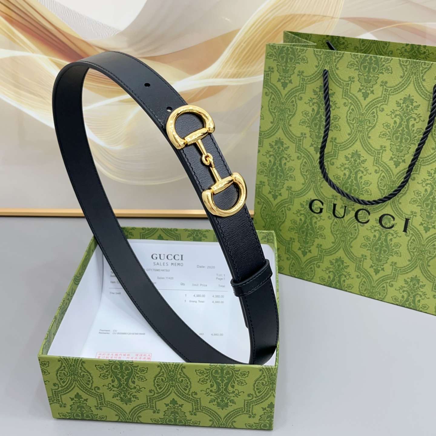 Cheap Gucci AAA Quality Belts in 221433, $55 USD- [IB221433] - Replica Gucci AAA Quality Belts