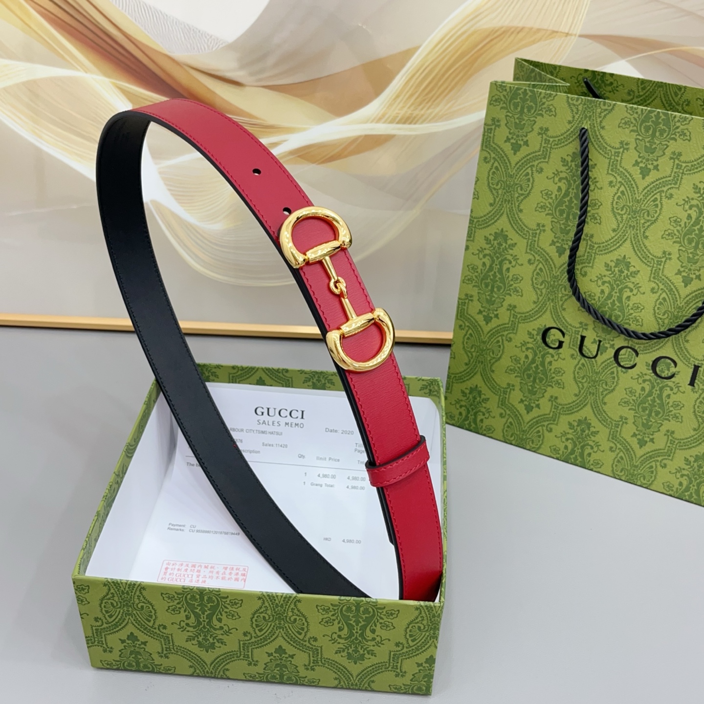 Cheap Gucci AAA Quality Belts in 221434, $55 USD- [IB221434] - Replica Gucci AAA Quality Belts