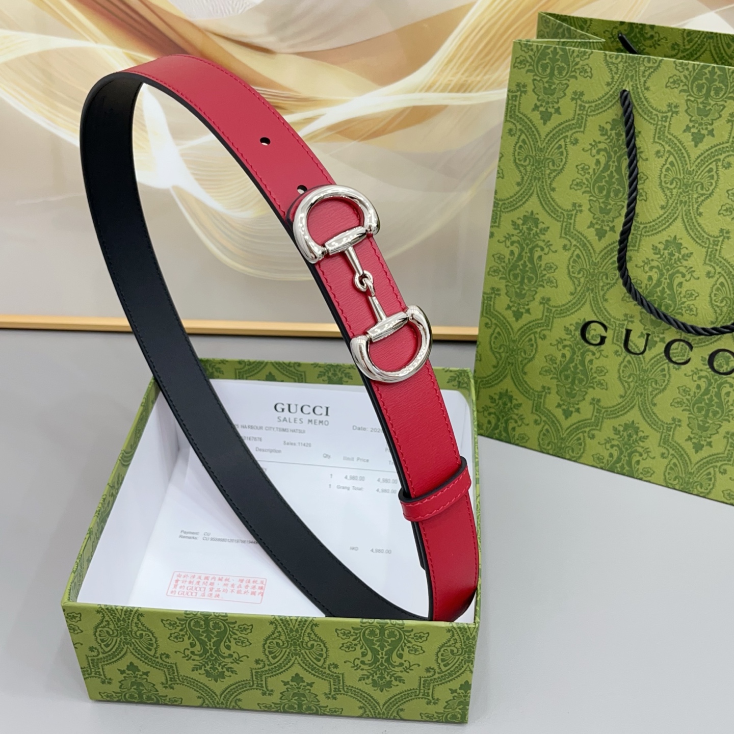 Cheap Gucci AAA Quality Belts in 221435, $55 USD- [IB221435] - Replica Gucci AAA Quality Belts