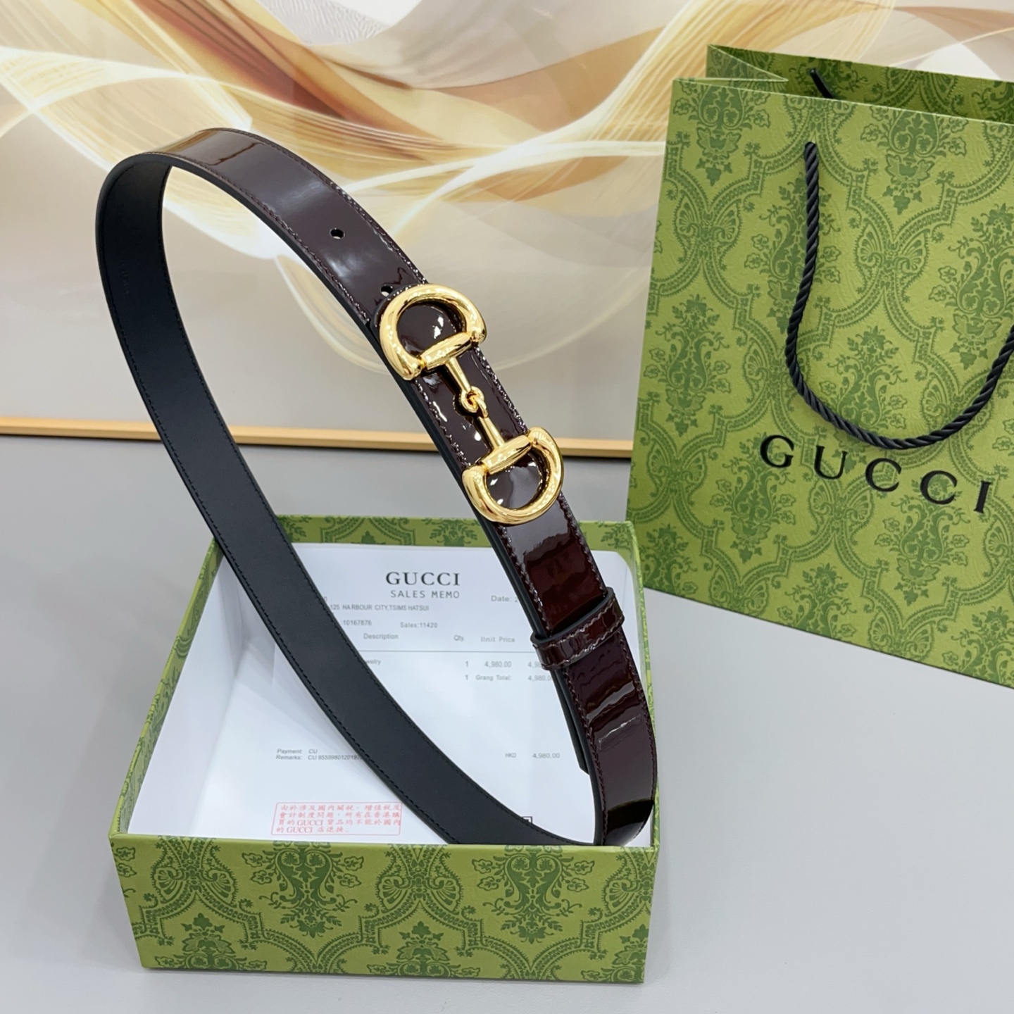 Cheap Gucci AAA Quality Belts in 221436, $55 USD- [IB221436] - Replica Gucci AAA Quality Belts