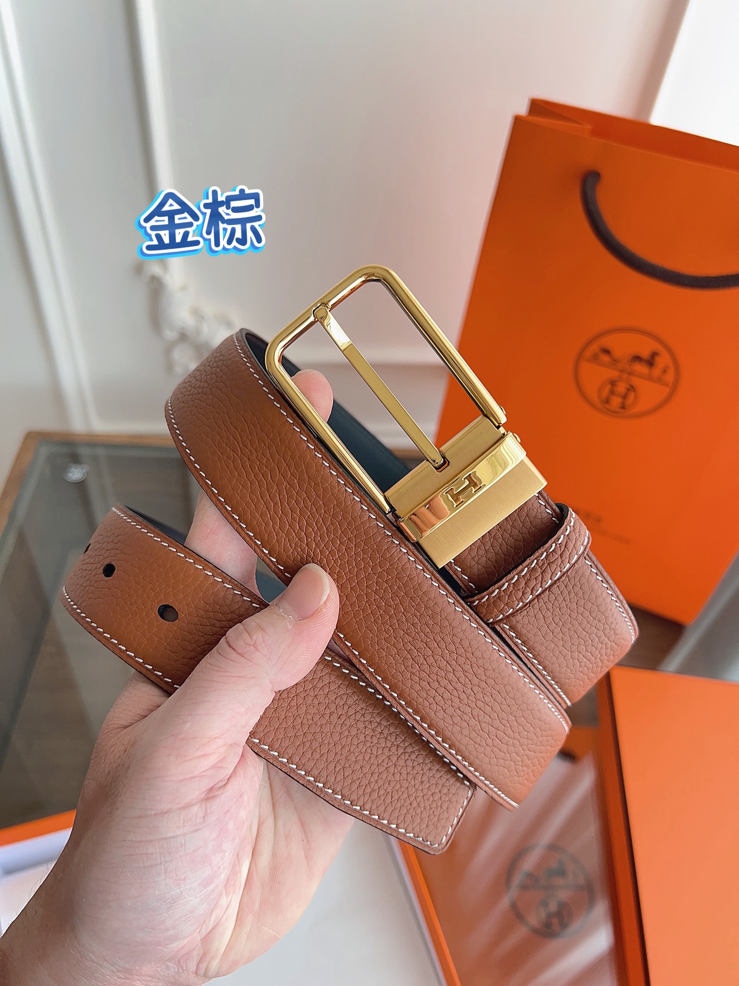 Cheap Hermes AAA Quality Belts in 221451, $60 USD- [IB221451] - Replica Hermes AAA Quality Belts