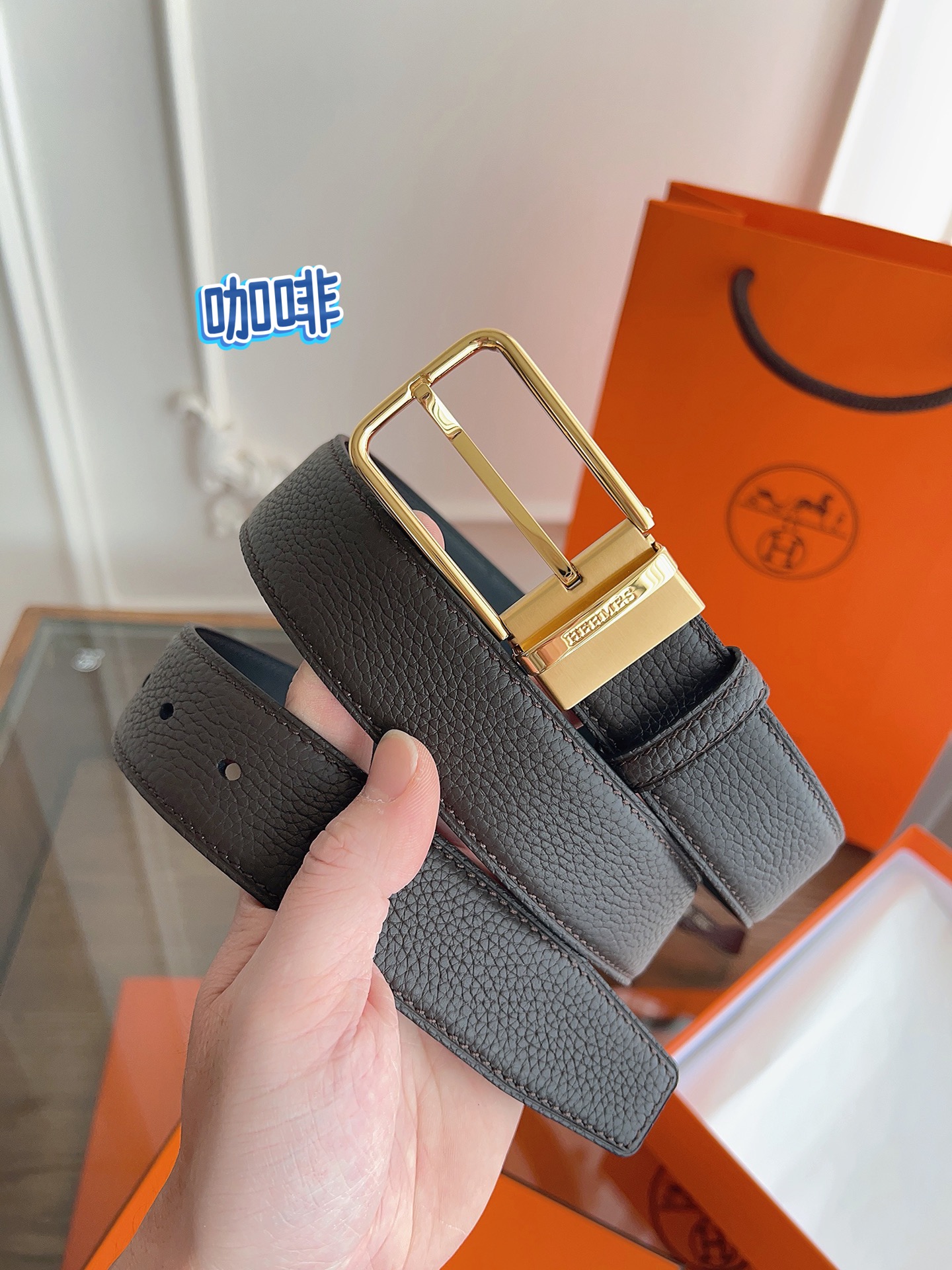 Cheap Hermes AAA Quality Belts in 221453, $60 USD- [IB221453] - Replica Hermes AAA Quality Belts