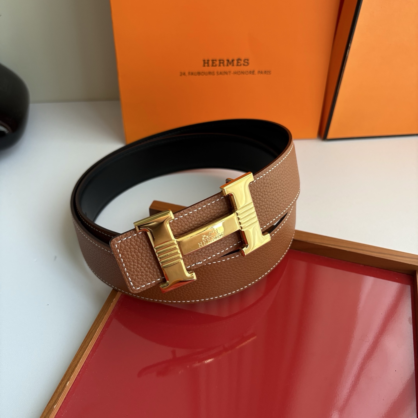 Cheap Hermes AAA Quality Belts in 221460, $55 USD- [IB221460] - Replica Hermes AAA Quality Belts