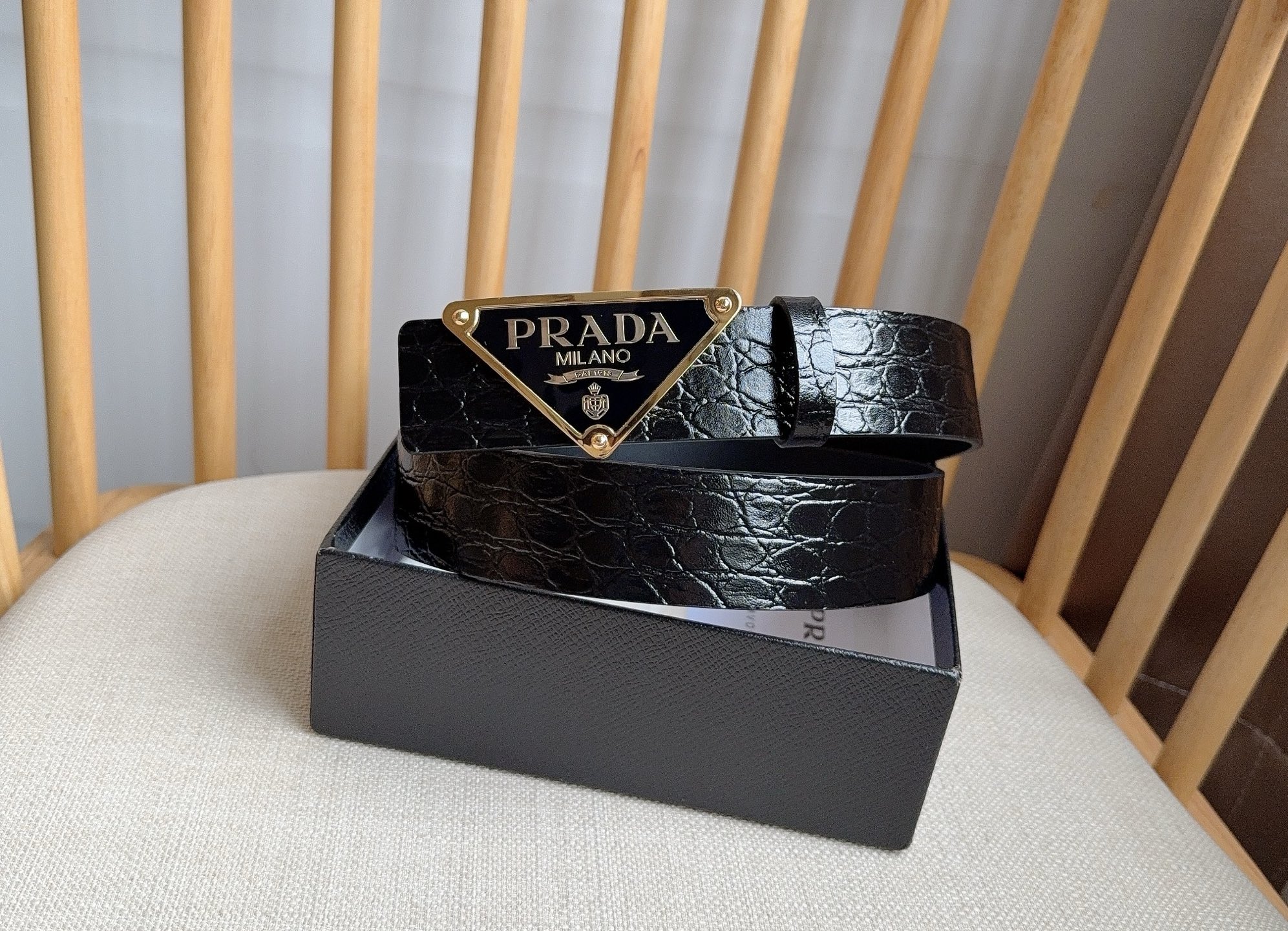 Cheap prada AAA Quality Belts in 221472, $60 USD- [IB221472] - Replica prada AAA Quality Belts