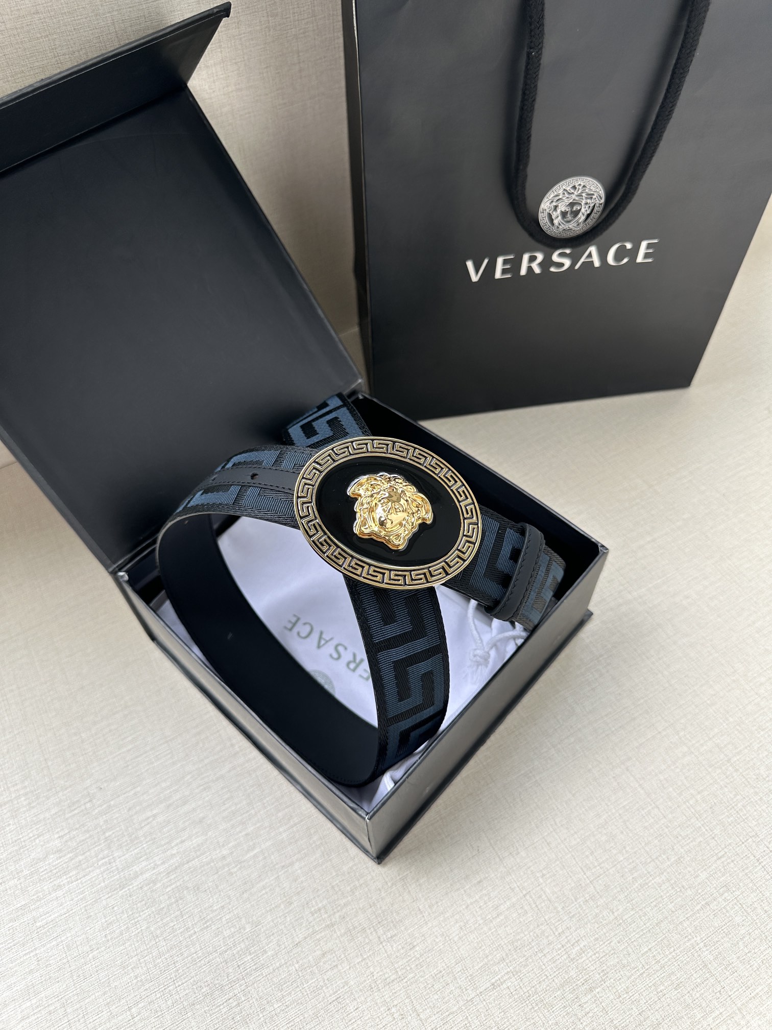 Cheap Versace AAA Quality  Belts in 221482, $55 USD- [IB221482] - Replica Versace AAA Quality  Belts