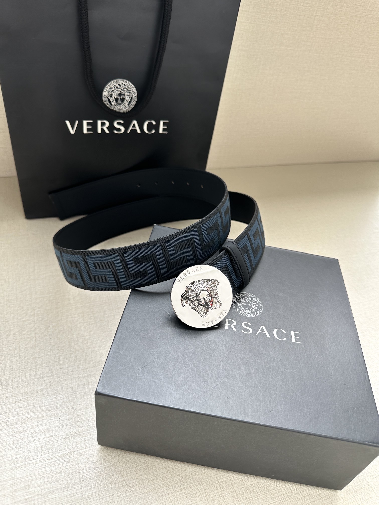 Cheap Versace AAA Quality  Belts in 221483, $55 USD- [IB221483] - Replica Versace AAA Quality  Belts