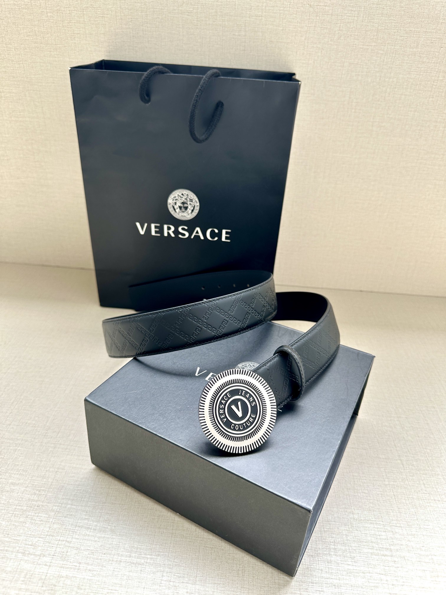 Cheap Versace AAA Quality  Belts in 221485, $55 USD- [IB221485] - Replica Versace AAA Quality  Belts