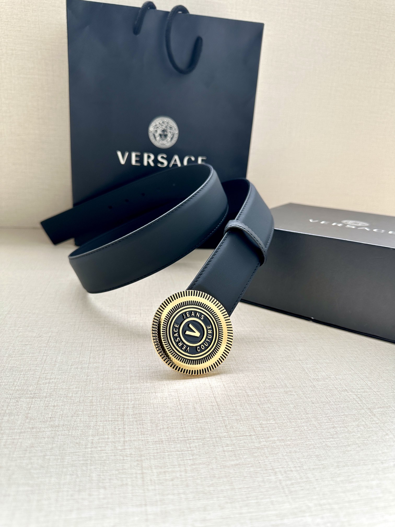 Cheap Versace AAA Quality  Belts in 221487, $55 USD- [IB221487] - Replica Versace AAA Quality  Belts